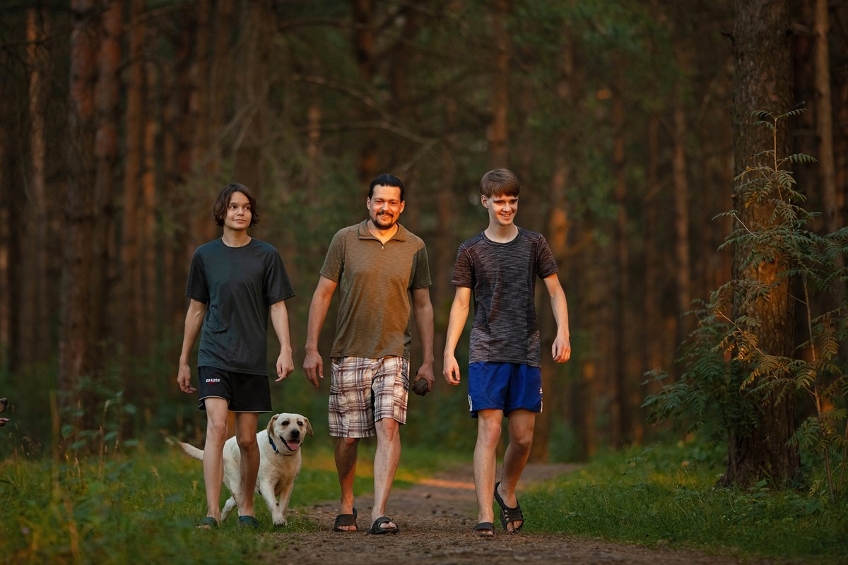 Семейная фотосессия. Фотограф Ольга Безобразова Завидово Москва Тверь