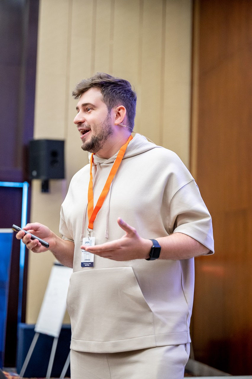 Конференция OpenIT. Антон Артюшин, портретный фотограф. Москва