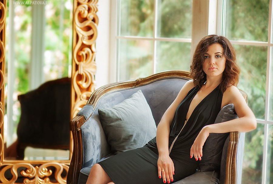 Женский портрет. Семейный и детский фотограф в Москве Ксения Алпатова