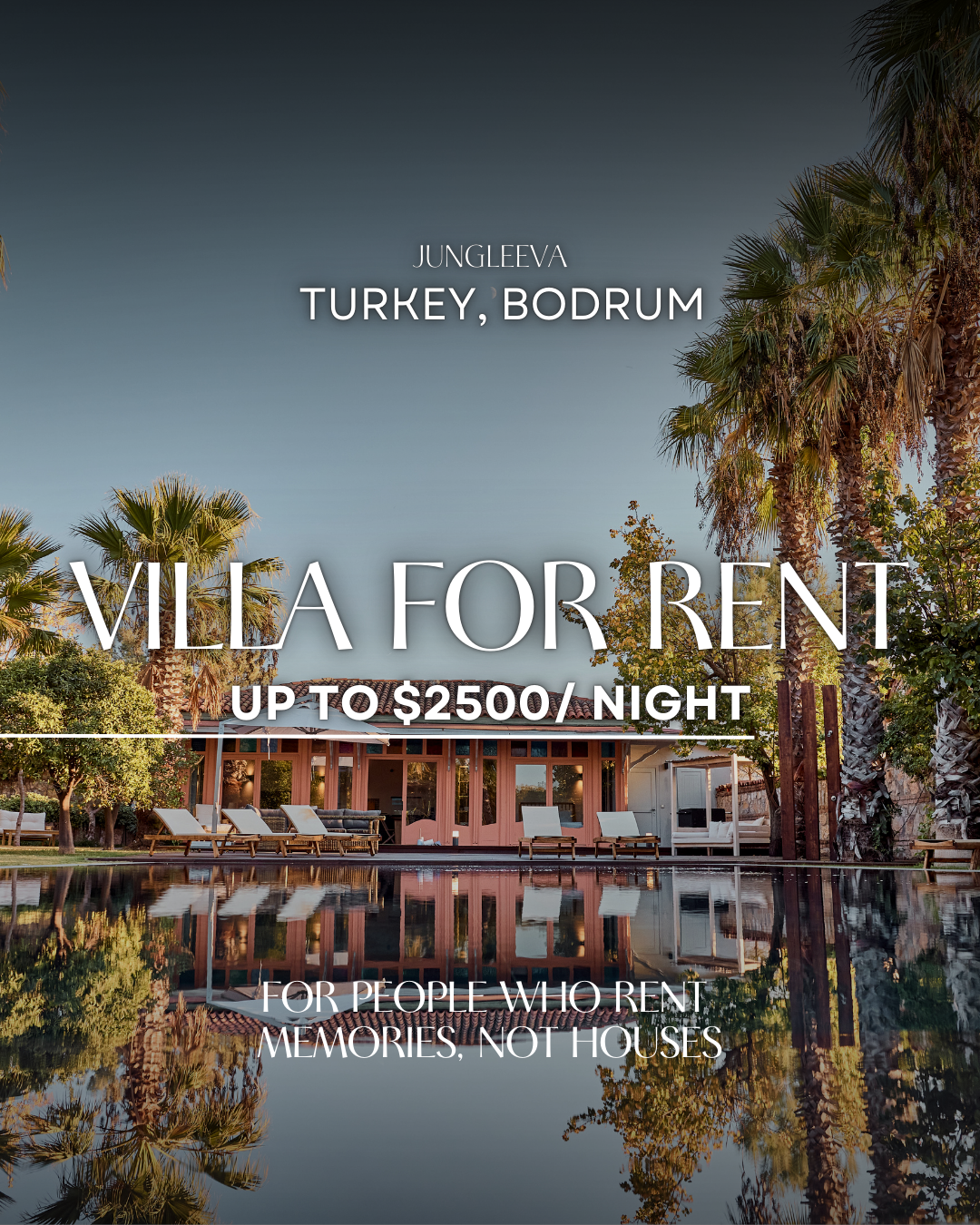 Рекламный креатив таргет мета недвижимость элитная вилла 