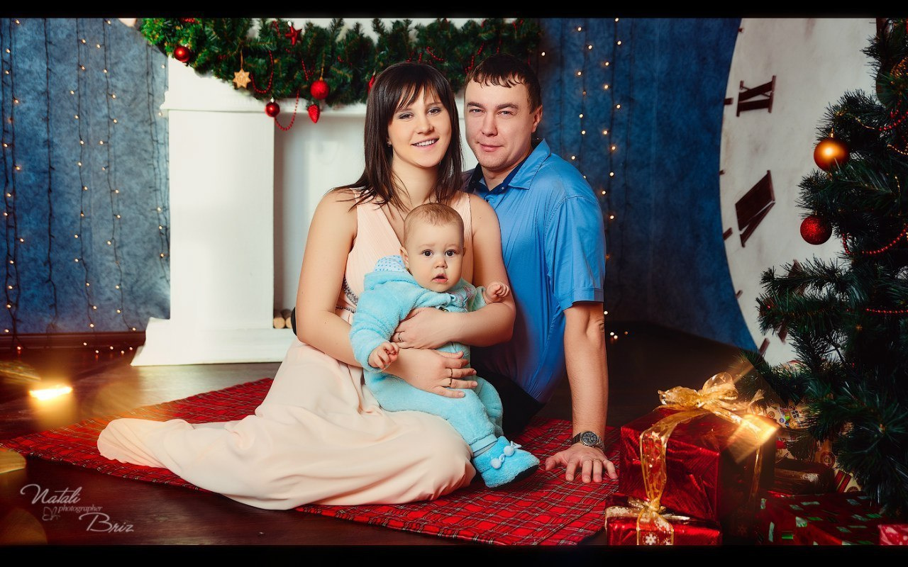 Новогодние фотосессии. Свадебный и семейный фотограф в Липецке Натали Бриз