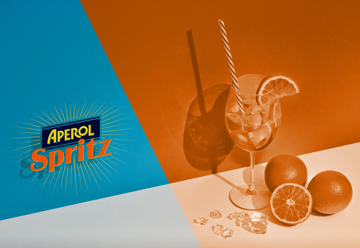 Aperol Spritz рекламная фотосессия