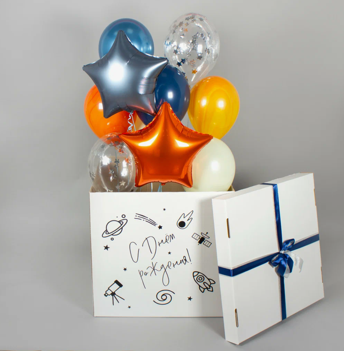 Balloon BOX. Balloons and decorations in Serbia. Delivery 24/7