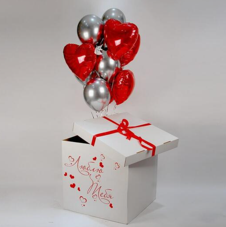 Balloon BOX. Balloons and decorations in Serbia. Delivery 24/7