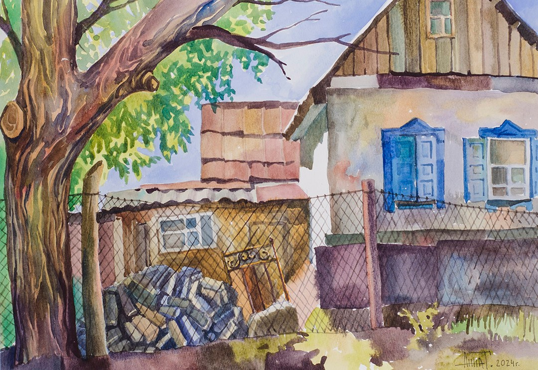 Акварельная живопись. Тихонова Анна —художник-график, художник-монументалист, живописец, педагог