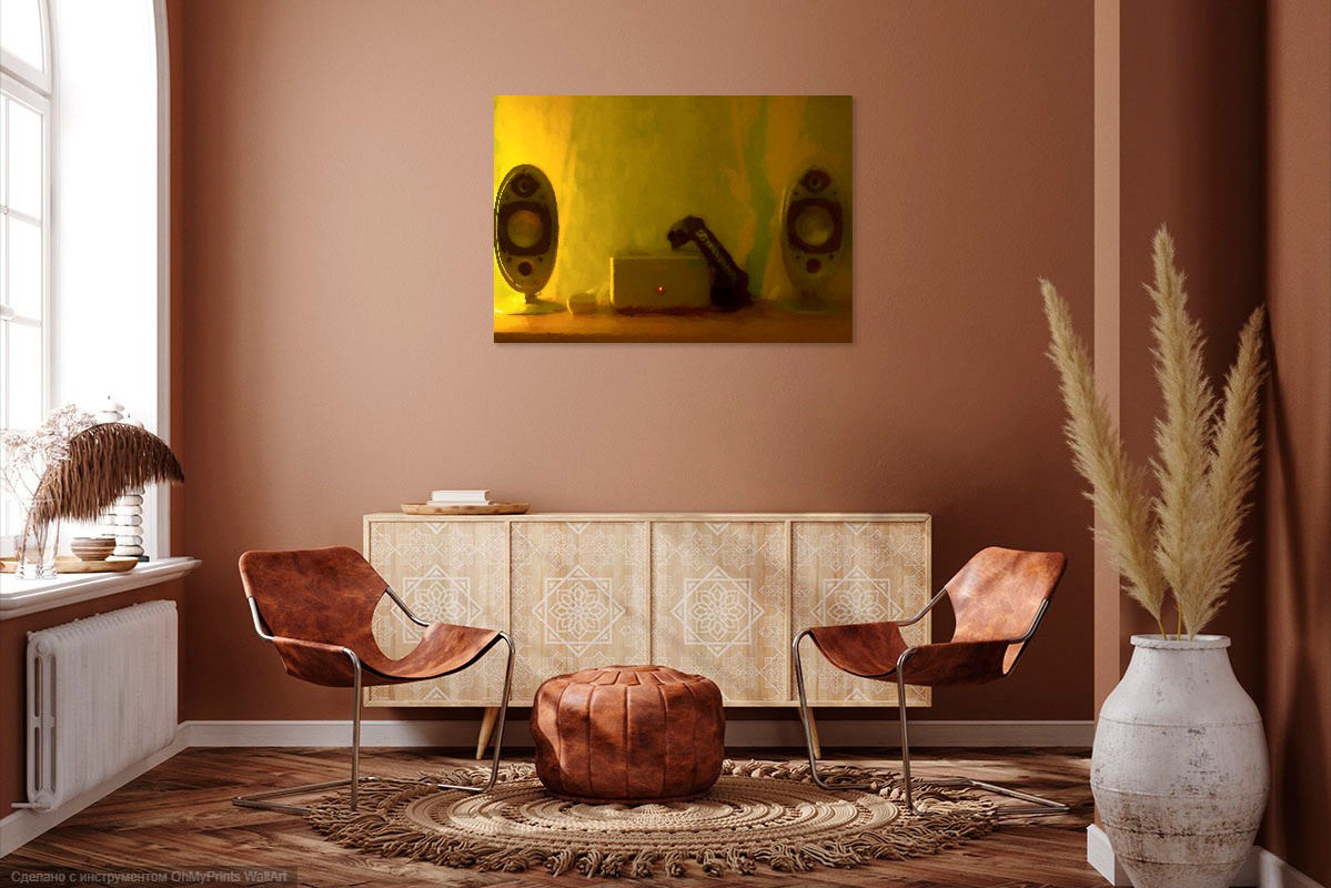 Визуализация моих картин (visualization of my paintings in the interior). Фотограф (photographer) Lischinski Vitaliy