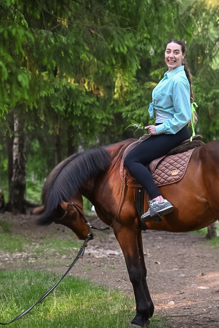 Фотопрогулка верхом. LifeStyle фотограф Анна Воробьёва Санкт-Петербург