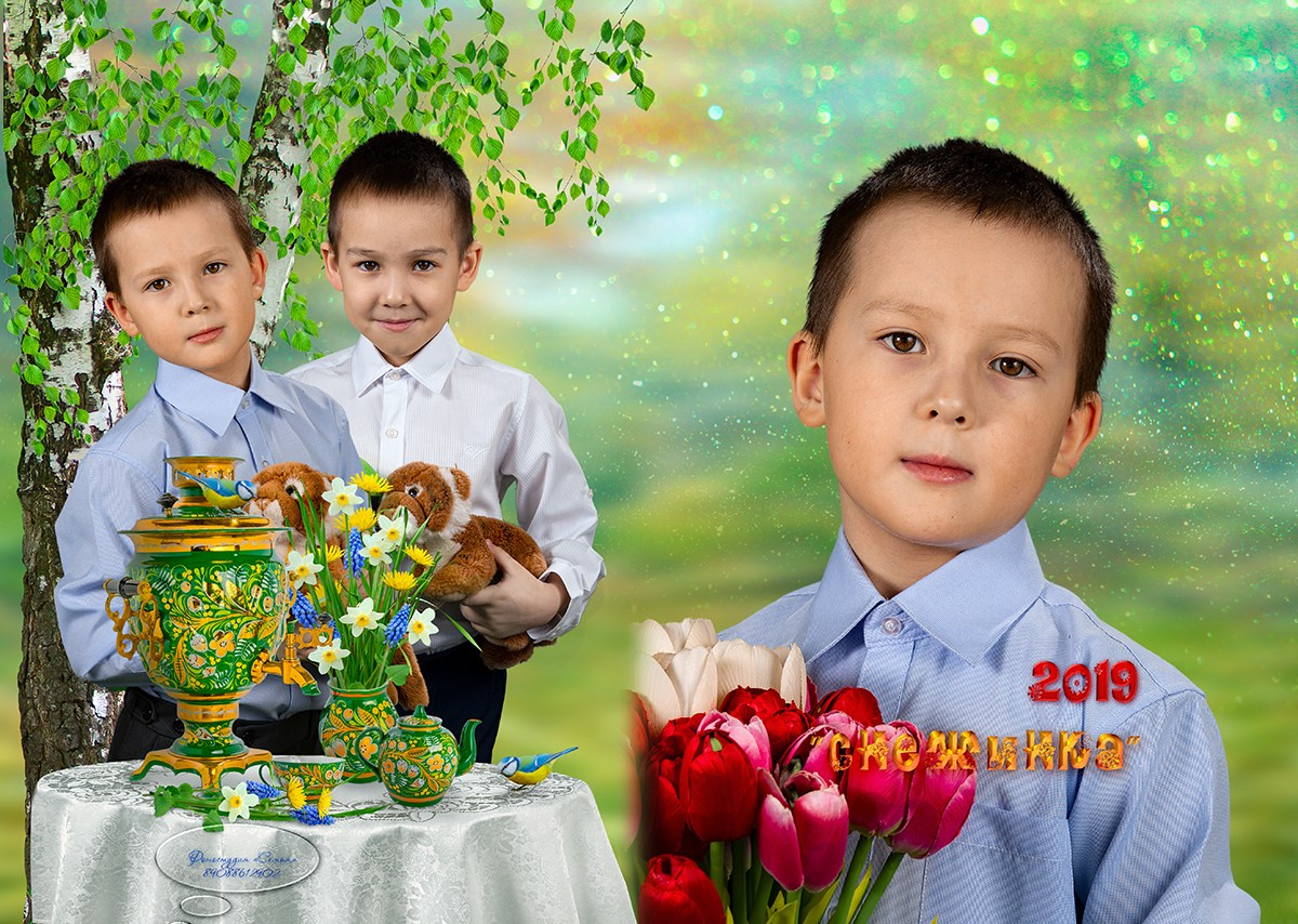 Берёзка 3 разворота. Семейный и детский фотограф в Лабытнанги Антон Власенко