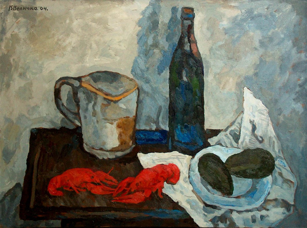 «Раки и огурцы» 2004 год Собр. Т.Вонг. Гонконг. Художник Величко Вадим Семёнович