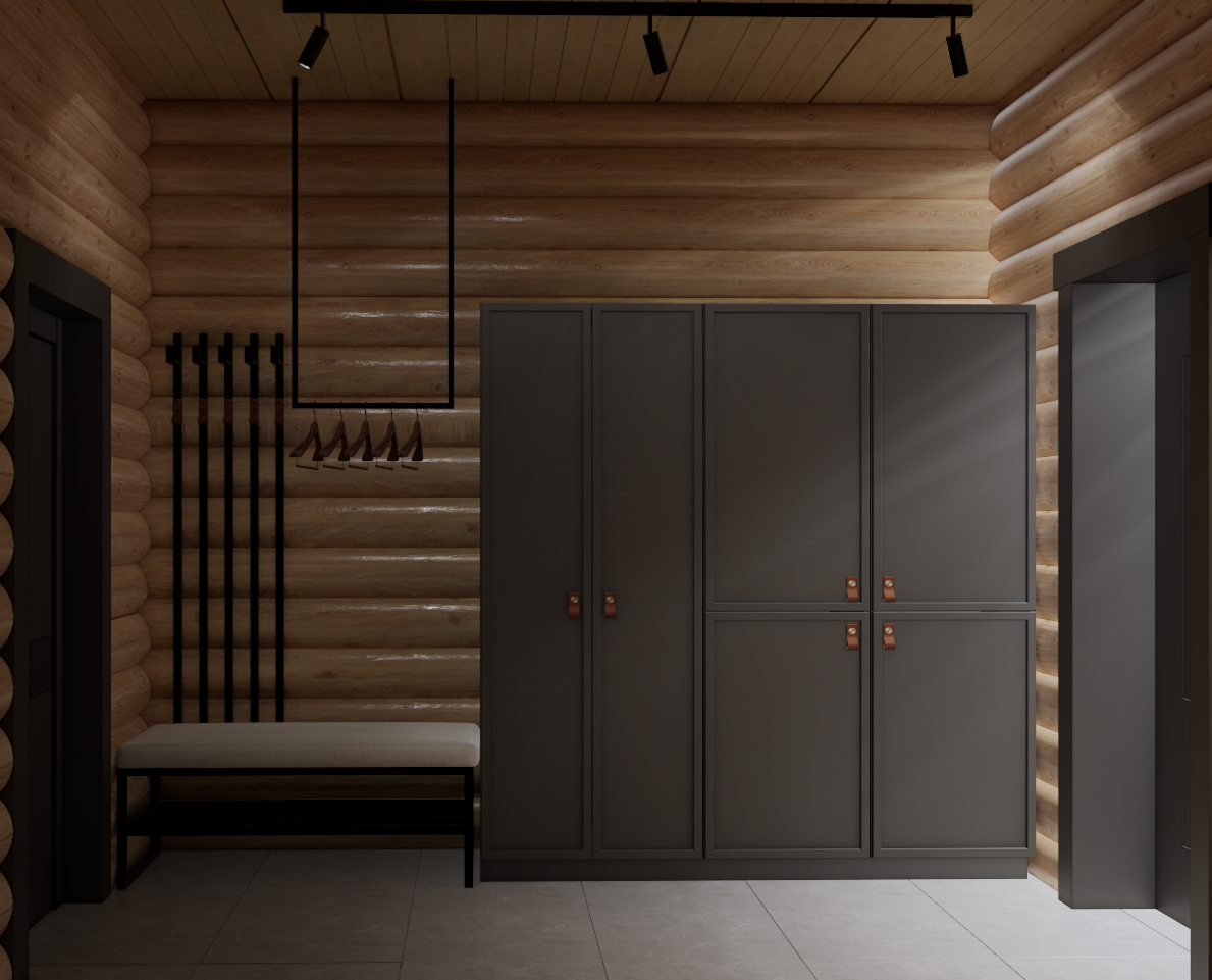 Дом-баня для сдачи в аренду 160 кв. м. Дизайнер интерьеров г. Москва Ольга Богданова