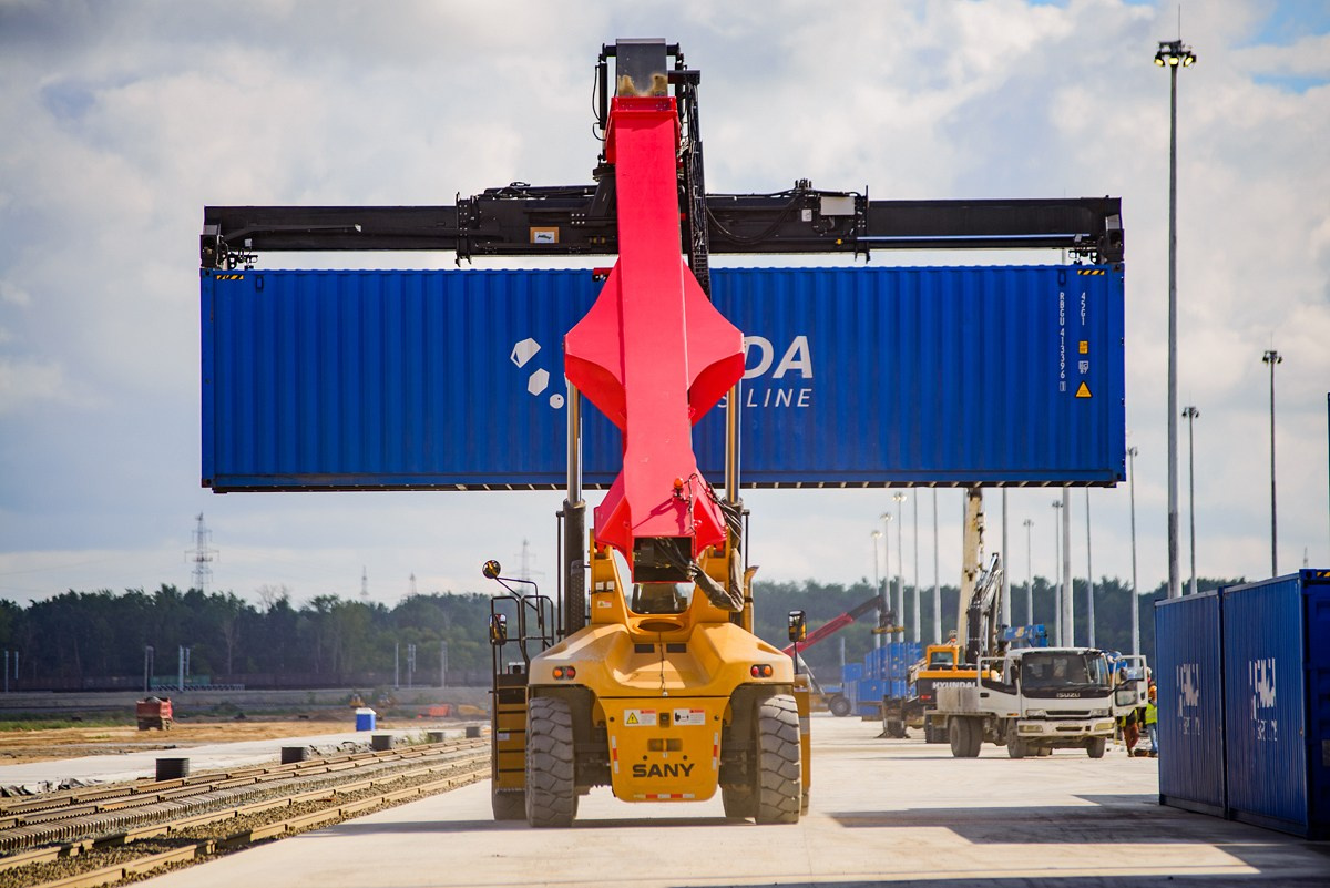 Транспортно-логистический терминал «Сибирский». Фотограф Сергей Сергеев