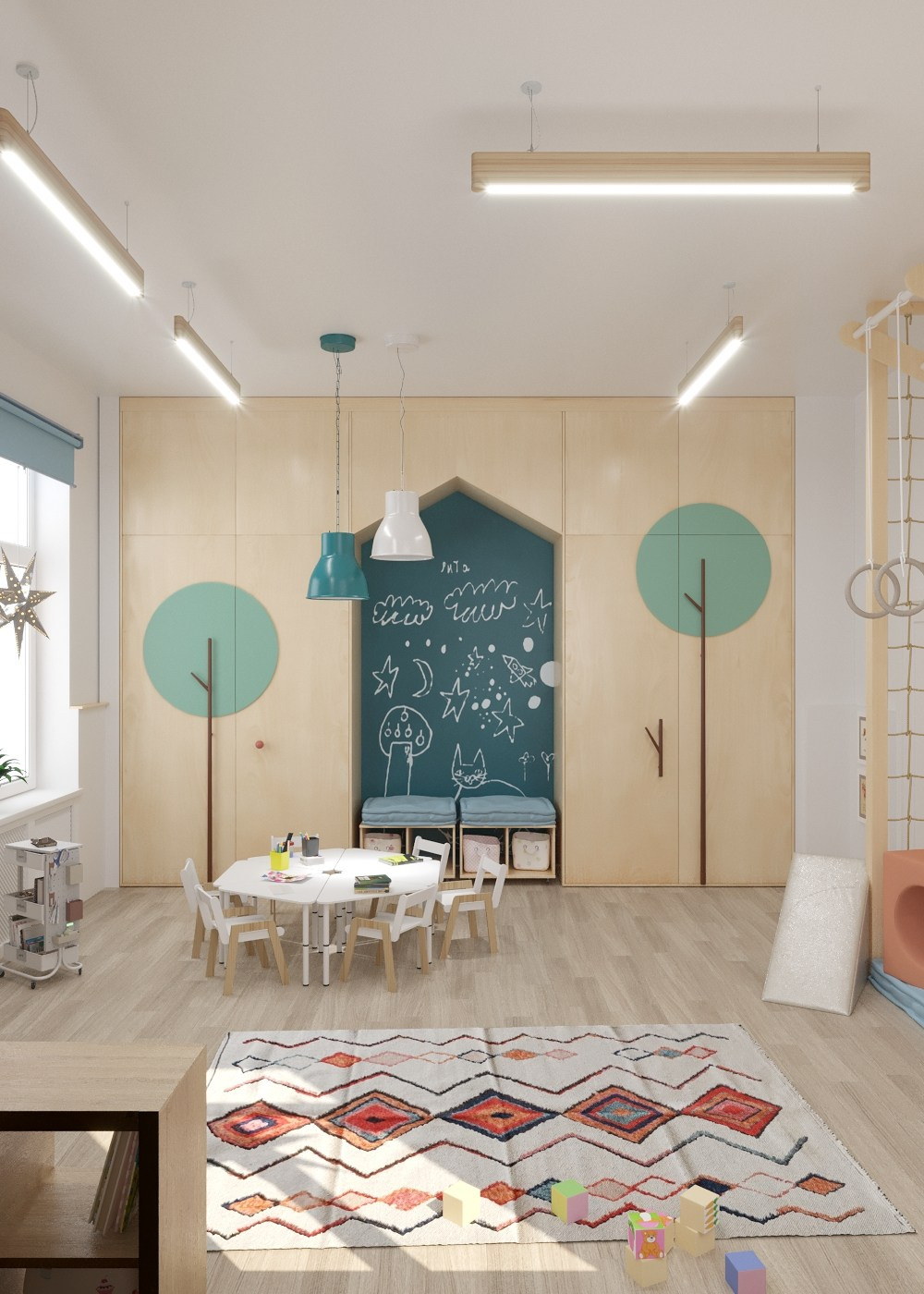 Детский сад «Созвездие». Анна Терентьева — Дизайнер интерьера в Сочи