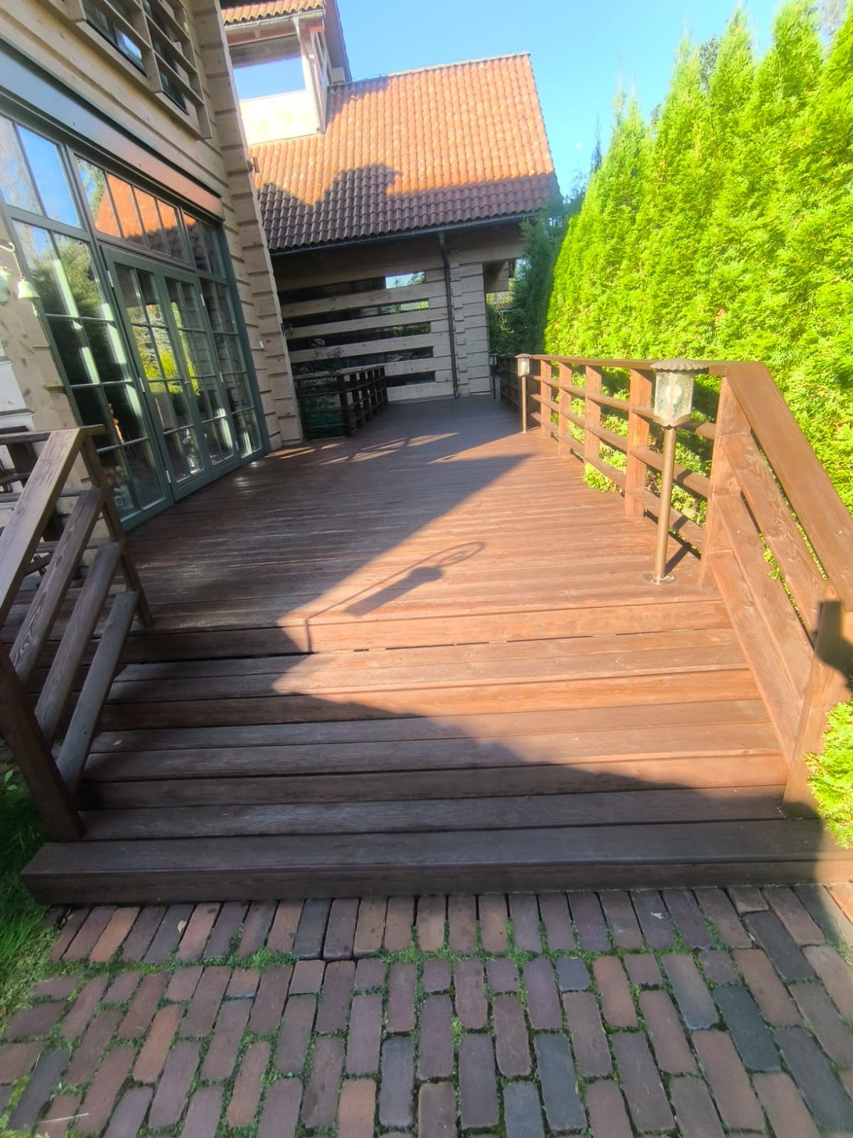 Объект МД-013 КП Графские пруды (полный ремонт террасы). Строительная компания «Милый дом» МД. Москва и Московская область