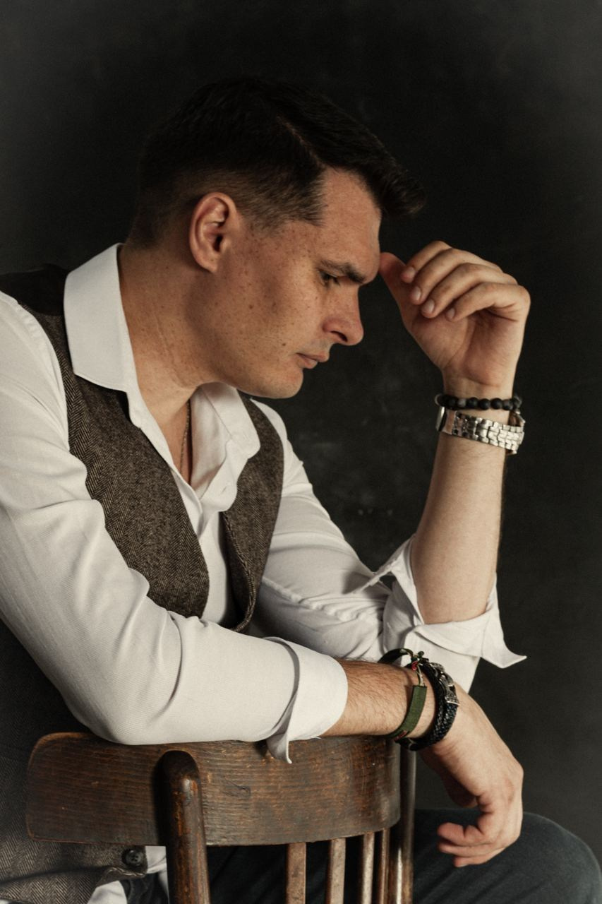 Портрет фотографа Владимира Шевченко. Позитивный контент-фотограф в Санкт-Петербурге Мария Устинова