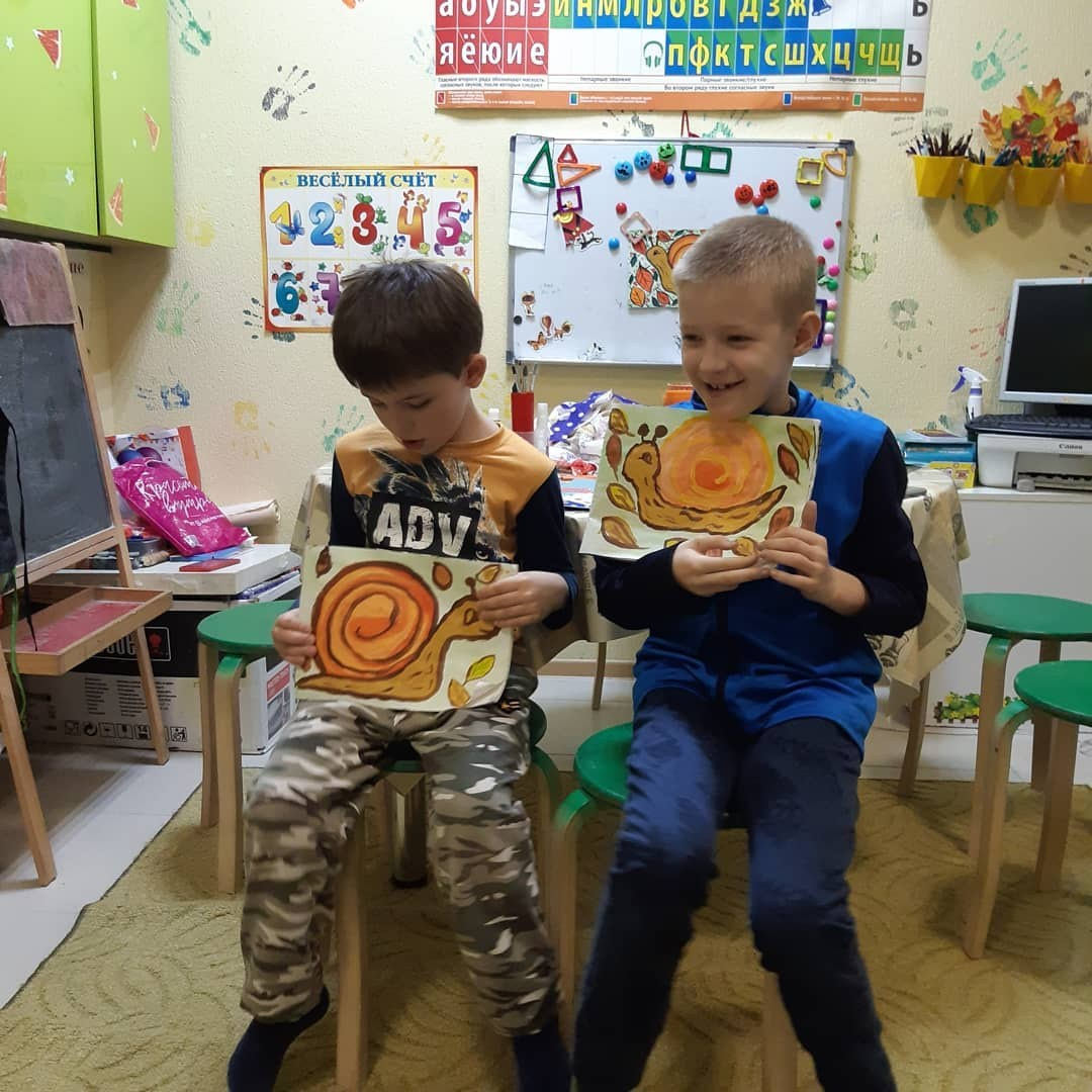 Осенние чудеса: улитки и зверушки