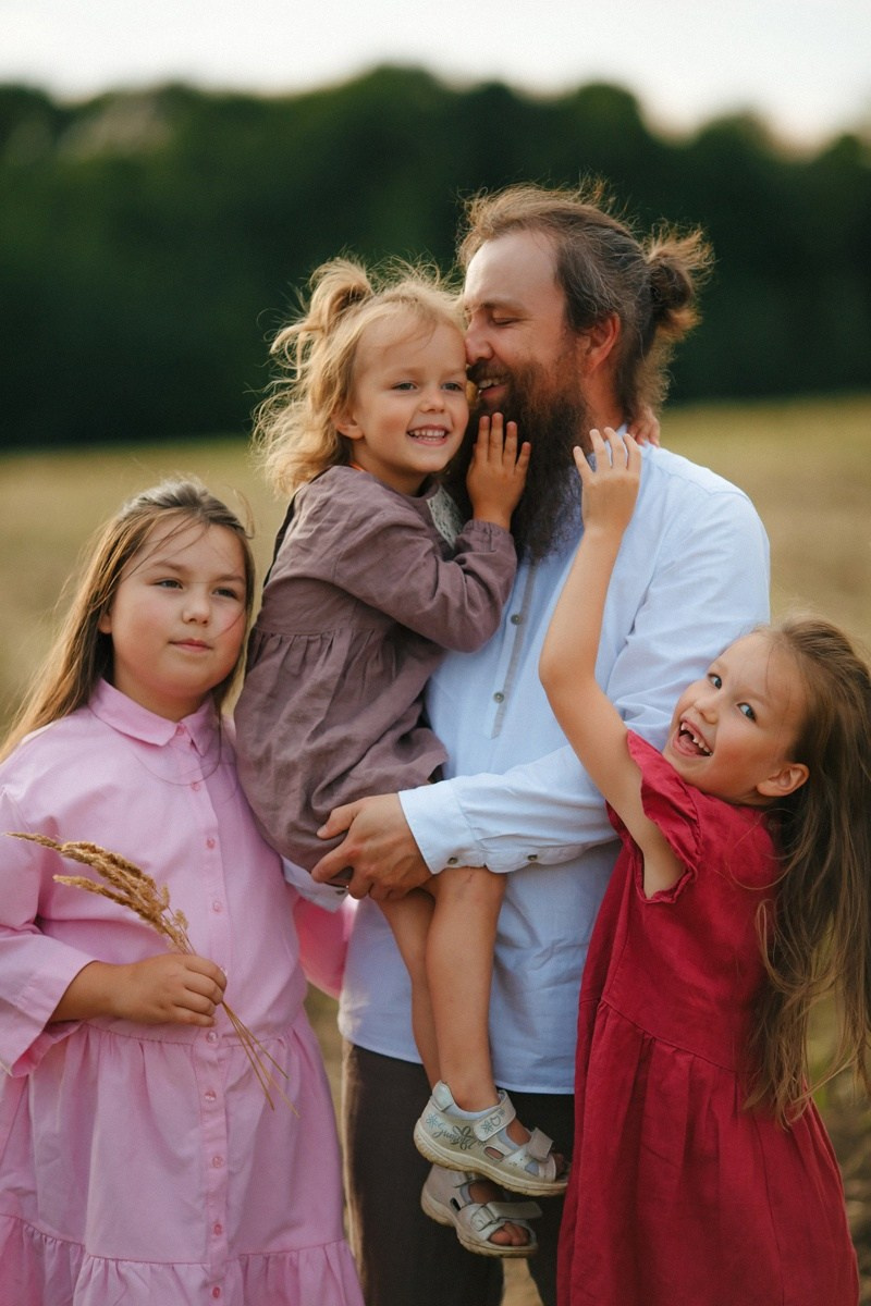 Семья. Фотограф Александра Рышкова