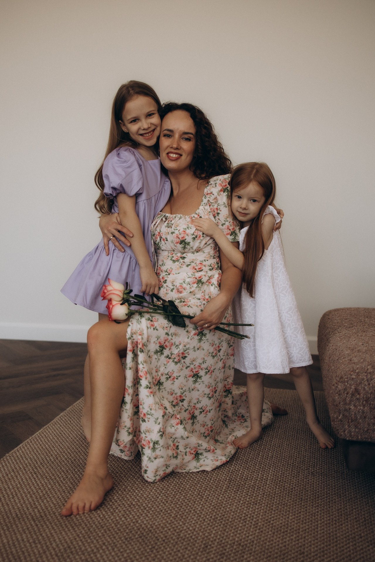 Саша, Ева и София. Семейный фотограф в Ижевске Даша Денисова