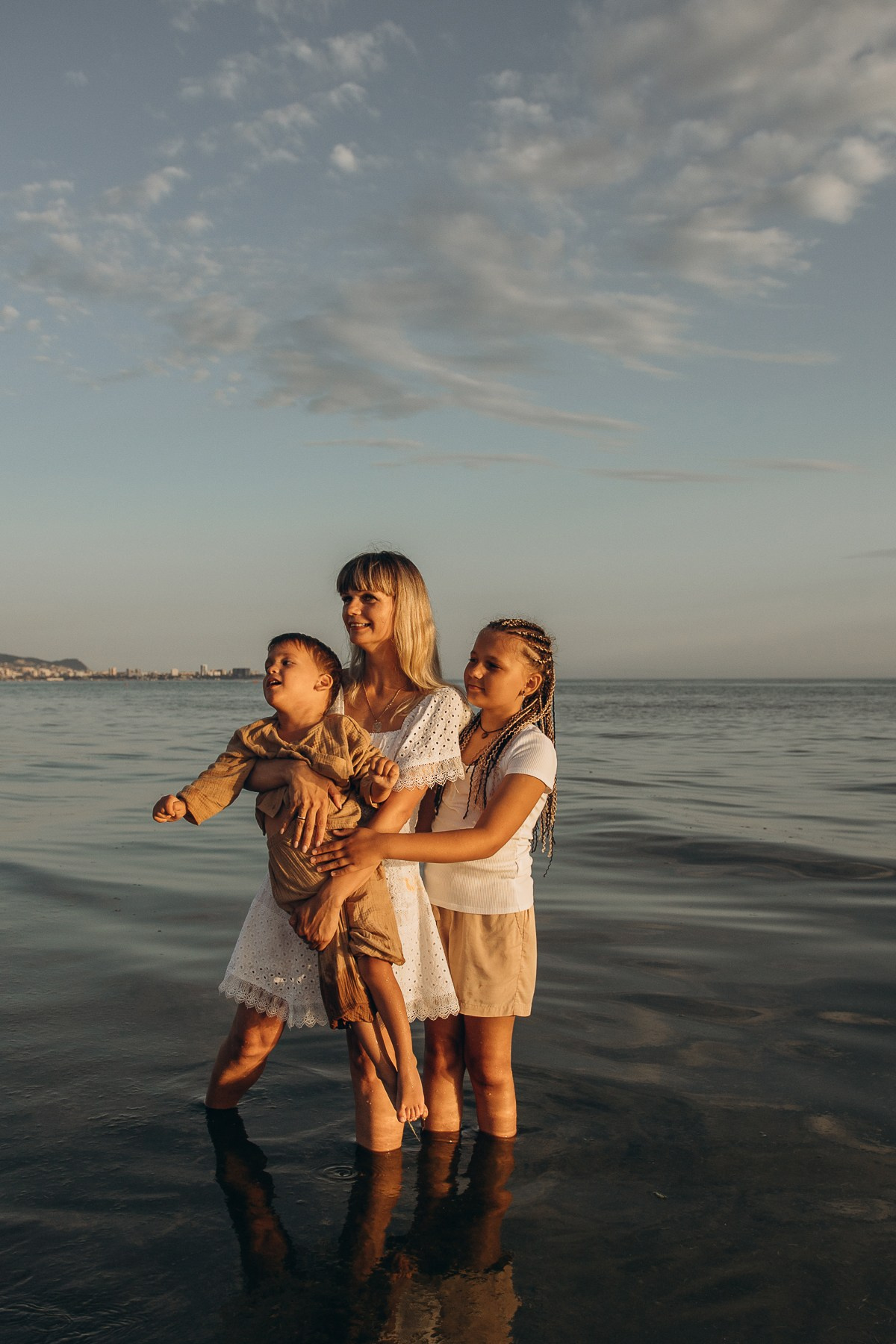 Наташа, Степан, Вика и Максим — на память о синем море и теплом песке. Семейный фотограф Новороссийск, Анапа, Геленджик — Юлия Давыдова