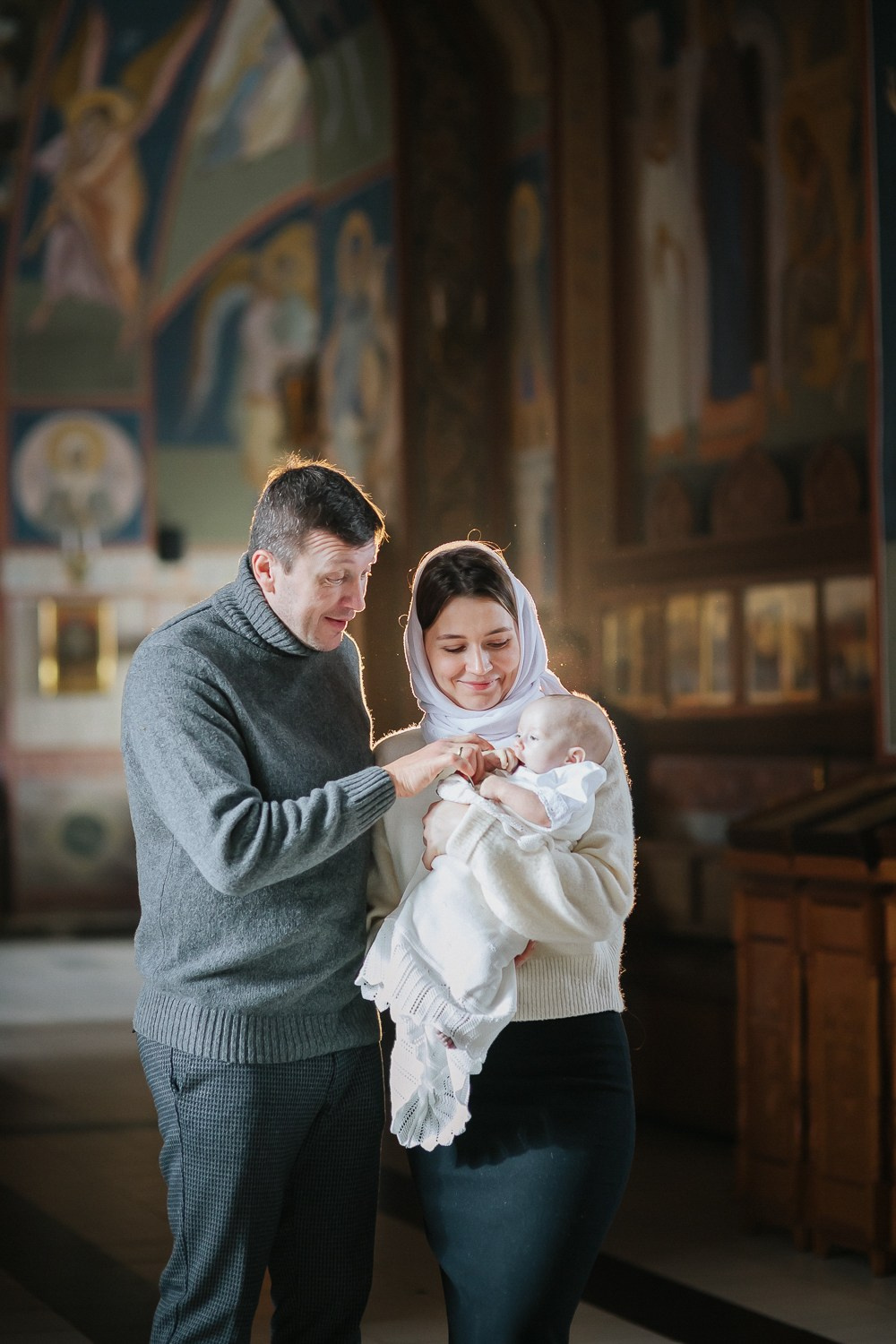 Крещение близняшек. Фотограф на венчание, крещение