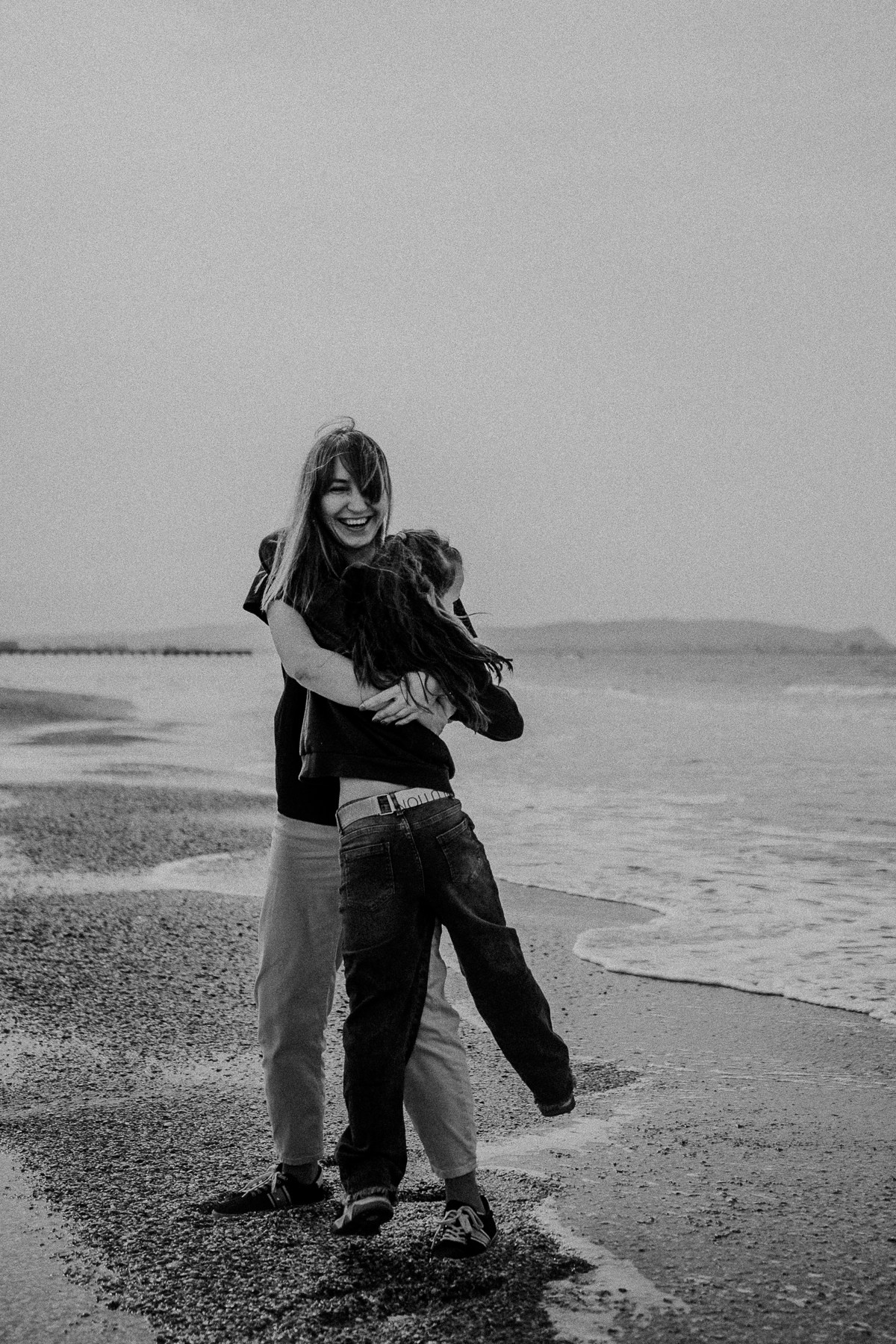 Катя с девочками — утро на пляже. Семейный фотограф Новороссийск, Анапа, Геленджик — Юлия Давыдова