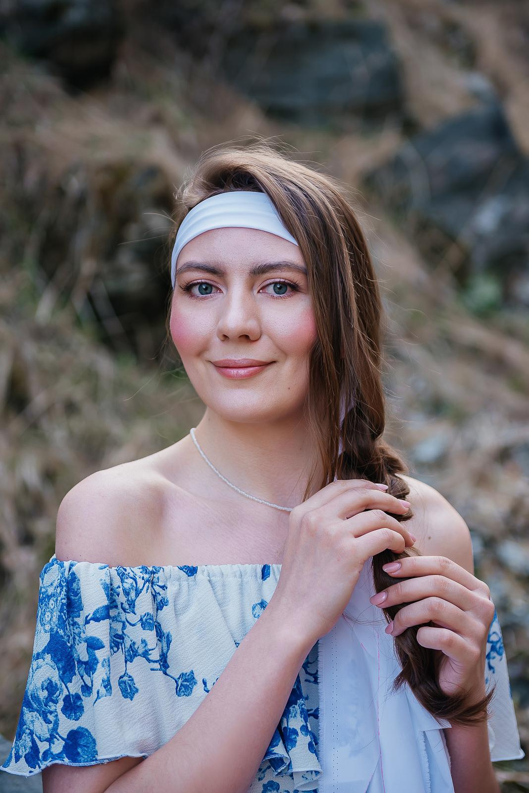 Алтай, ручей, водопад, прялка, козы, горы, утро, рассвет, весна, яблоневый сад, девушка