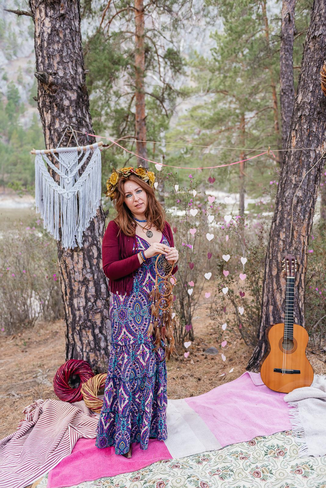 хиппи, свадьба, алтай, природа, свадьба на&nbsp;алтае, свадьба на&nbsp;природе, свадьба летом, девушки