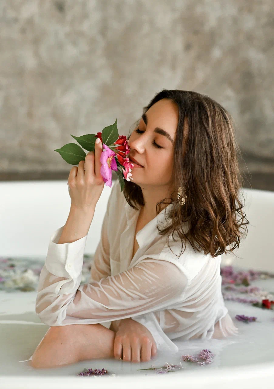 Съёмка в профессиональной фотостудии в Москве. Фотограф профессиональный Москва Настя Ильина