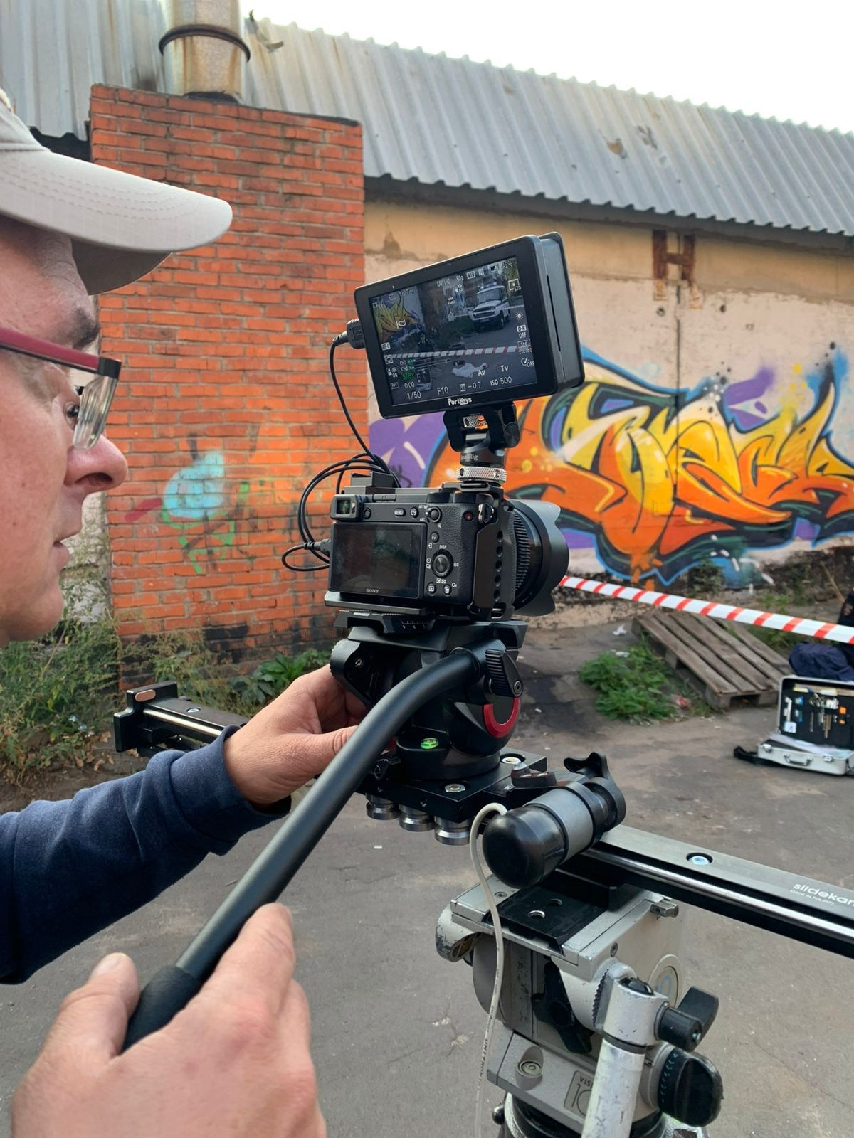 Backstage. Видеосъемка