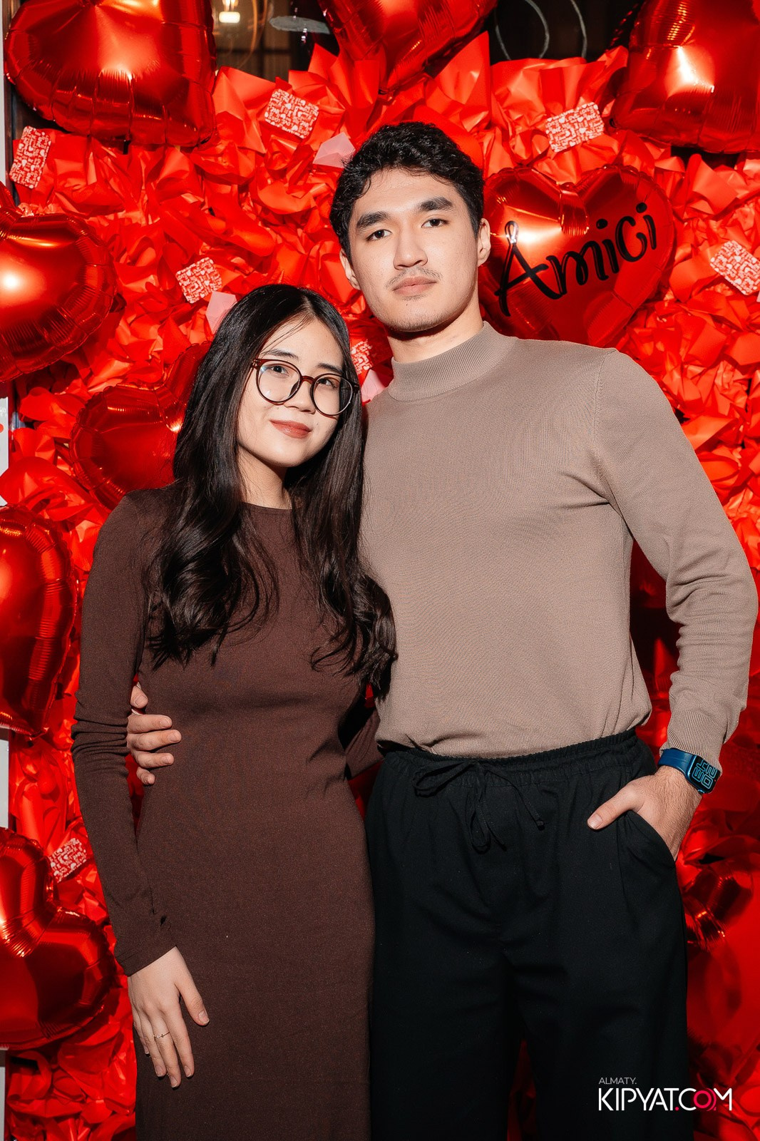 ДЕНЬ СВ.ВАЛЕНТИНА В РЕСТОРАНЕ AMICI. КИПЯТКОМ АЛМАТЫ!