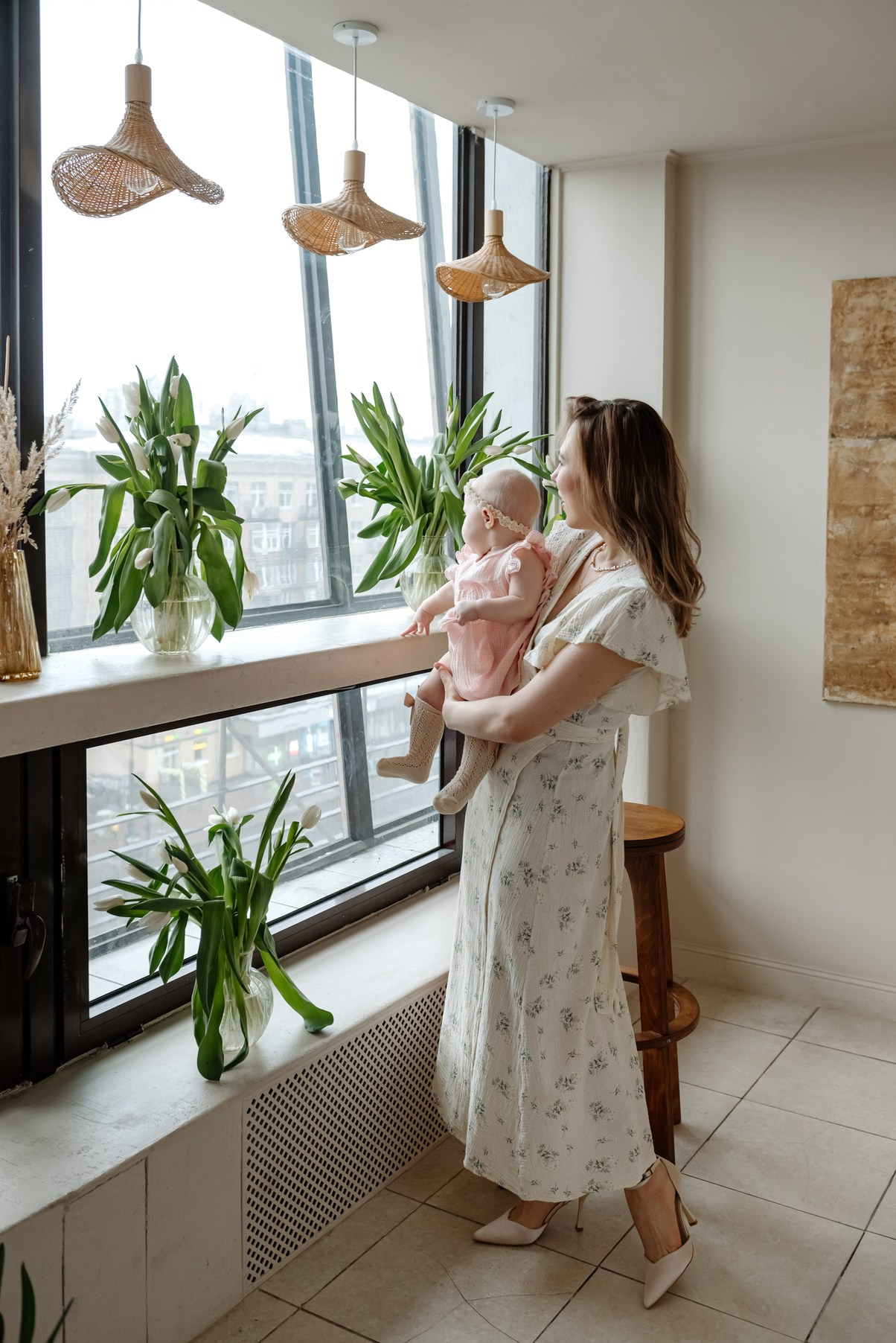 Семейная фотосессия с тюльпанами. Свадебный и семейный фотограф в Санкт-Петербурге Елена Худякова