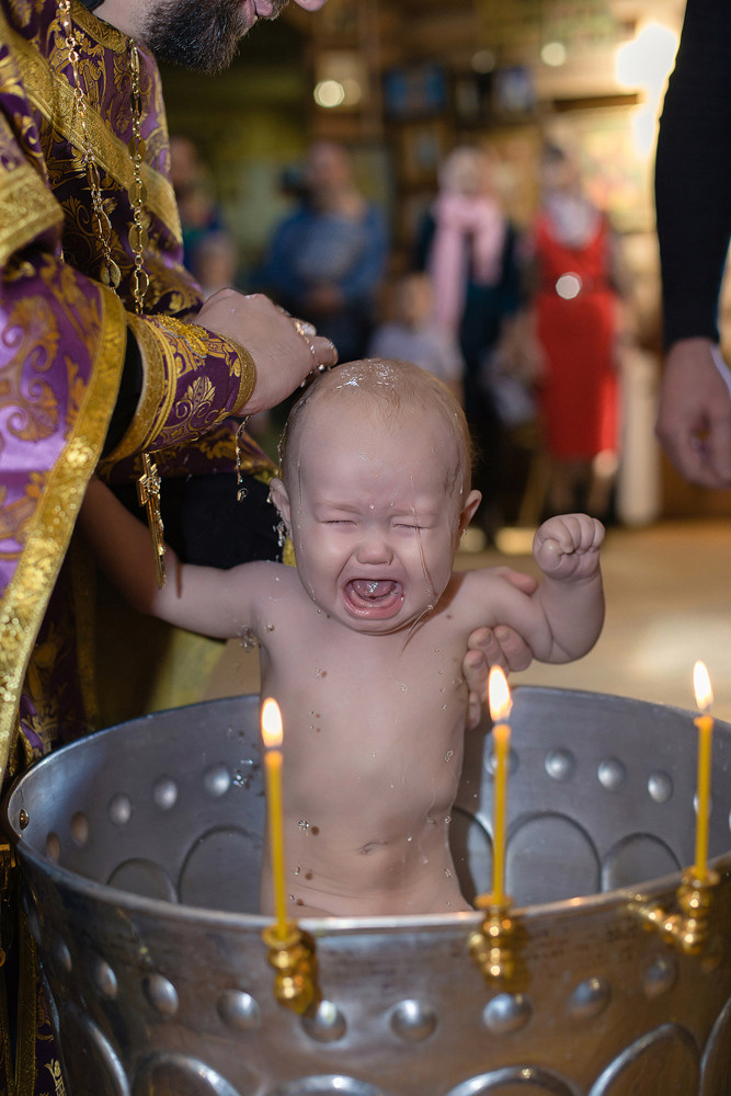 Таинство Крещения. Профессиональный фотограф в Подольске Елена Локтионова