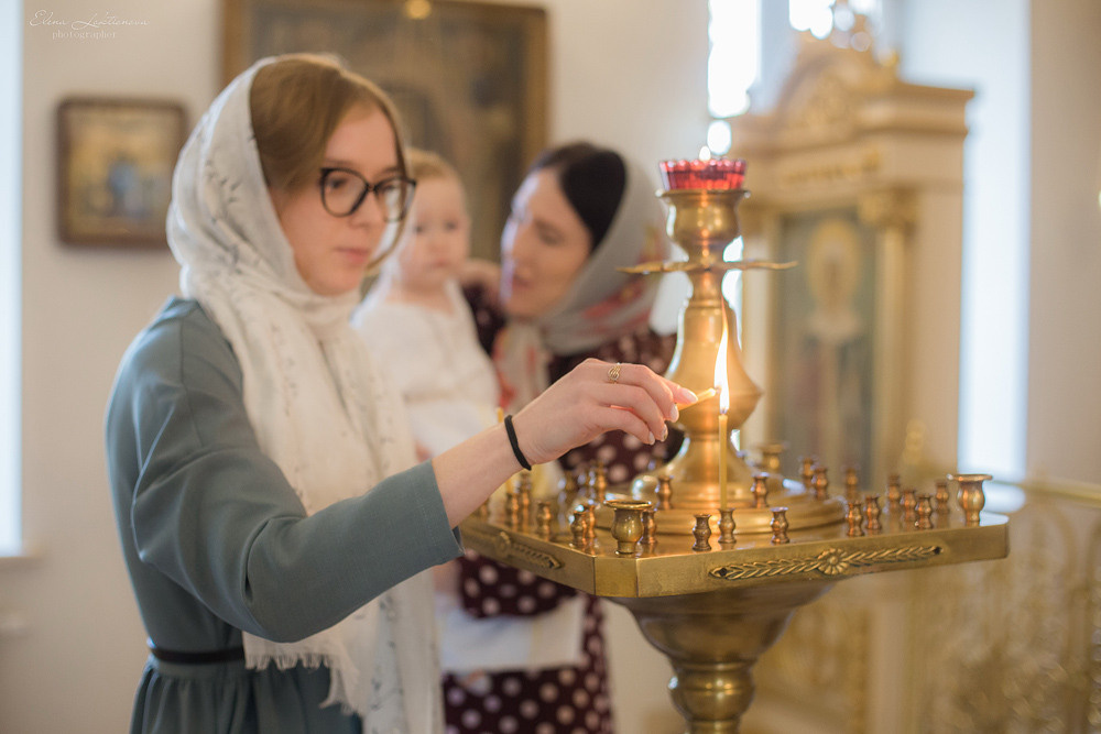 Таинство Крещения. Профессиональный фотограф в Подольске Елена Локтионова