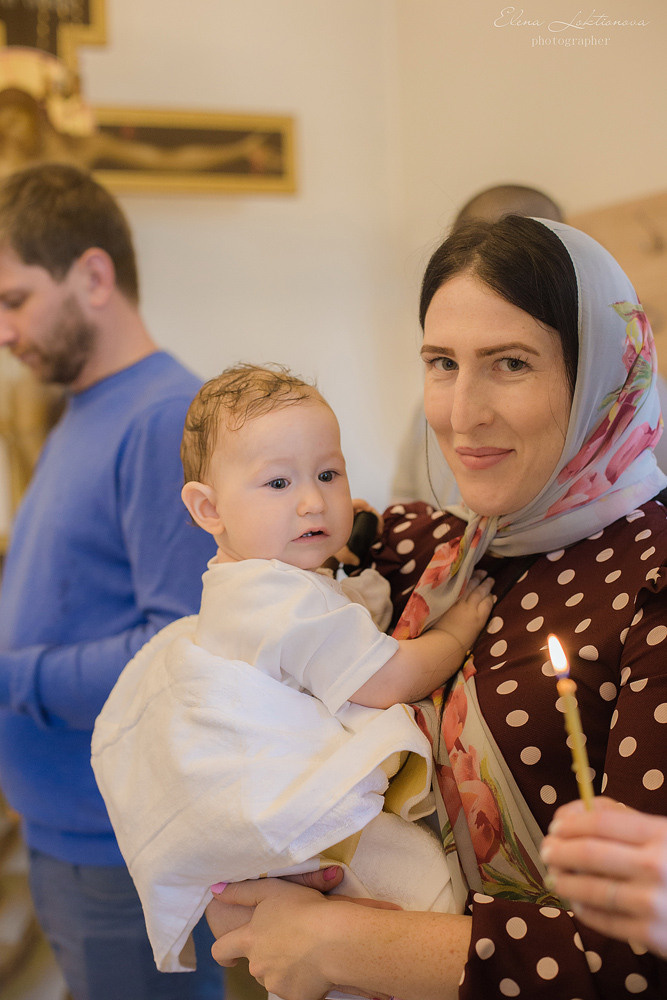 Таинство Крещения. Профессиональный фотограф в Подольске Елена Локтионова