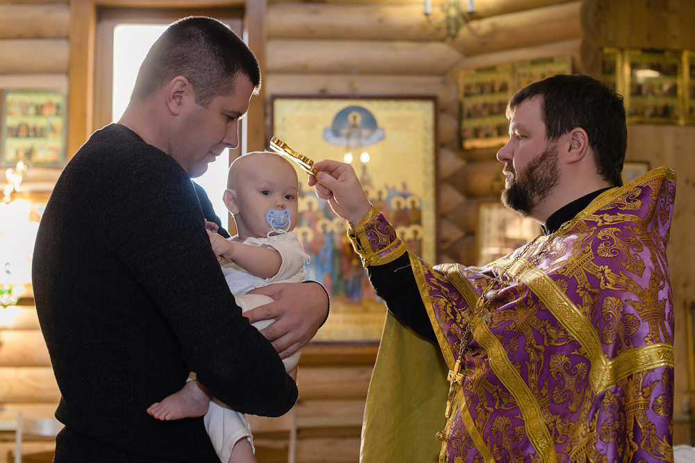 Таинство Крещения. Профессиональный фотограф в Подольске Елена Локтионова