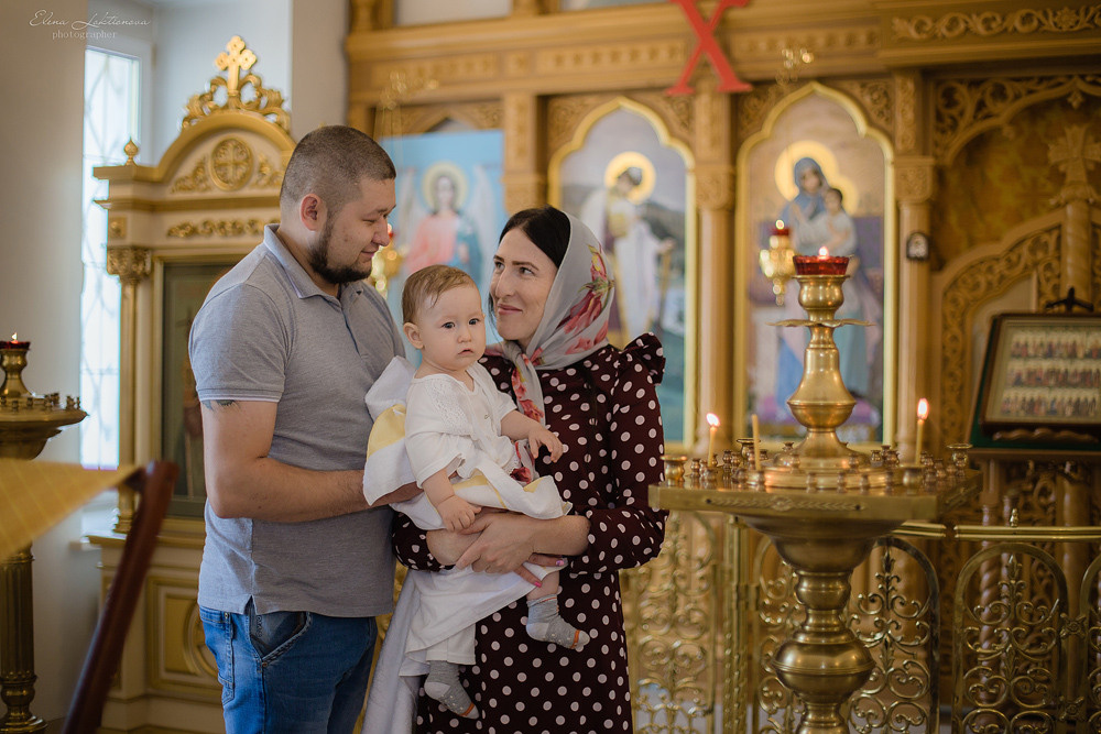 Таинство Крещения. Профессиональный фотограф в Подольске Елена Локтионова