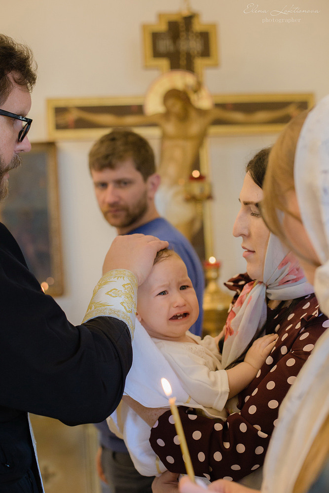 Таинство Крещения. Профессиональный фотограф в Подольске Елена Локтионова