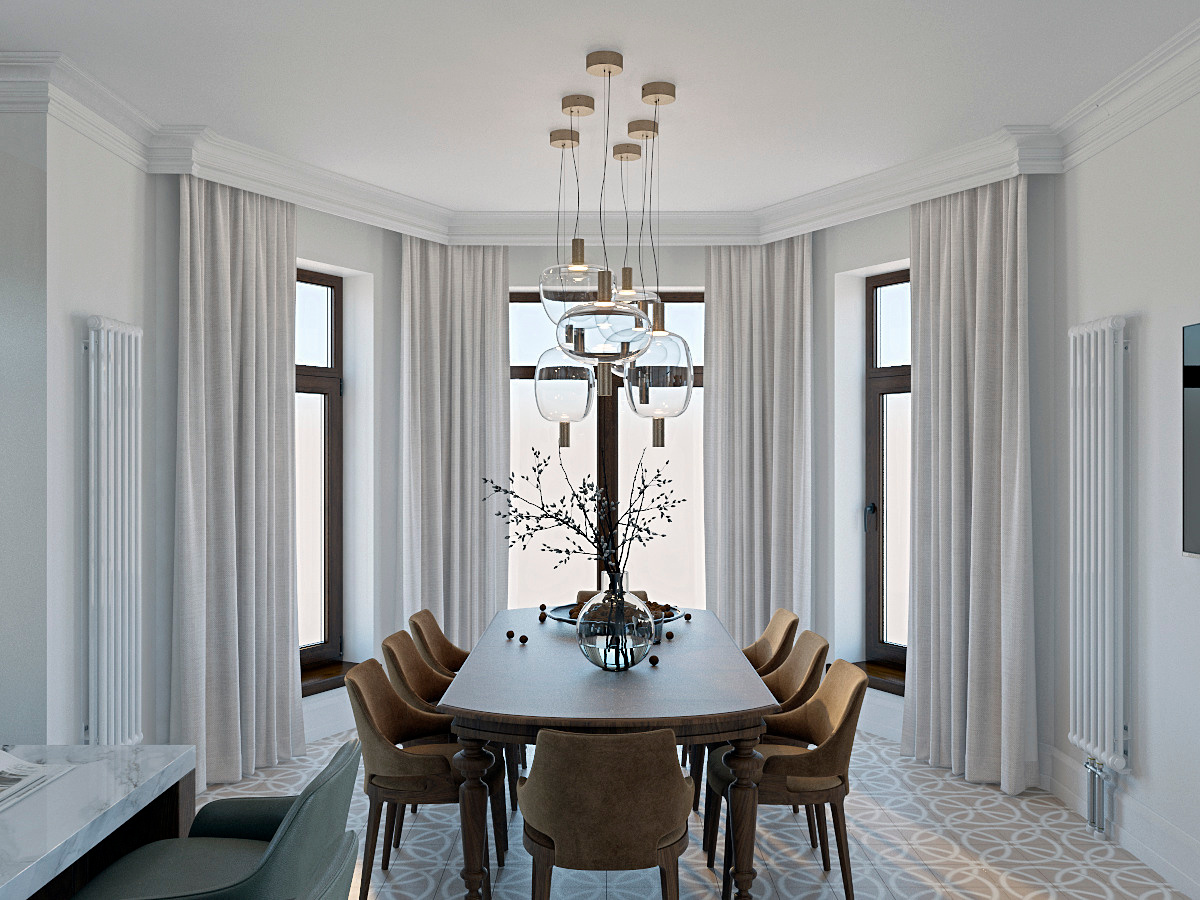 Коттедж г. Старая Русса на стадии проектирования. Дизайн интерьера в Пскове и Великом Новгороде