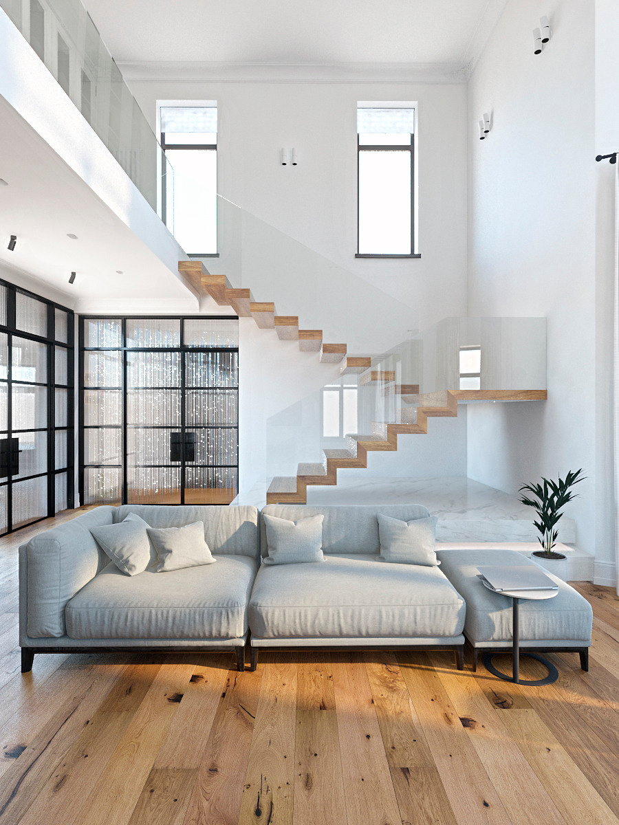 Коттедж г. Старая Русса на стадии проектирования. Дизайн интерьера в Пскове и Великом Новгороде