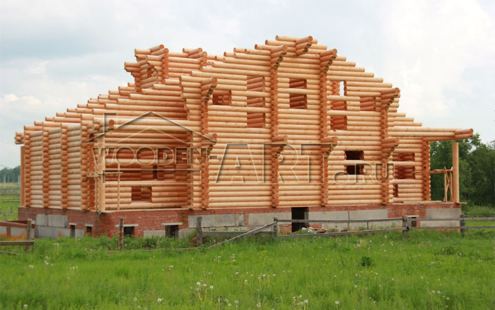 «Иваново» 369 кв. м. Проекты деревянных домов