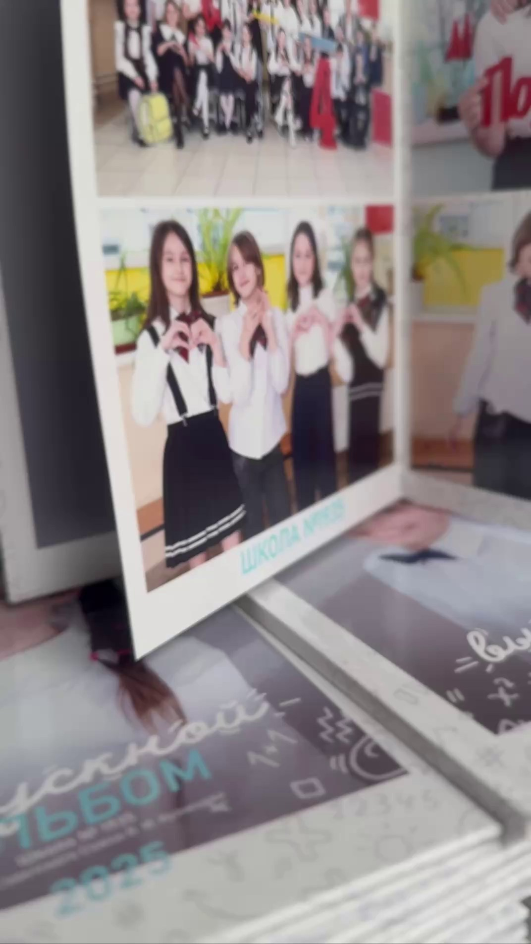 Видео обзор альбомов. Школьный фотограф Олеся Галатова