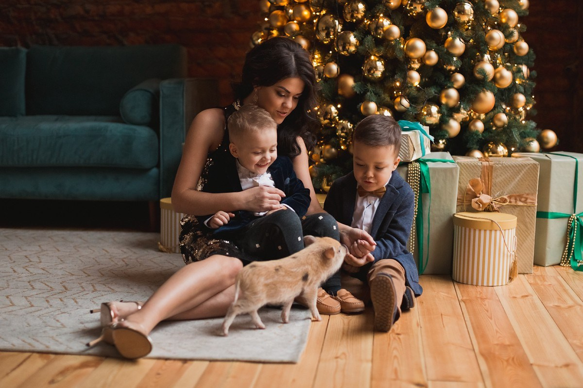 Ольга, Тимофей, Андрей и Фарион