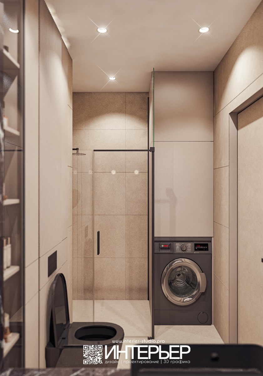 Михаил. ЖК Печорин. Спальня 2 и санузел. Дизайн интерьера, 3D визуализация и 3D моделирование. Создание проектов и чертежей. КМВ: Кисловодск, Пятигорск, Ессентуки и удаленно