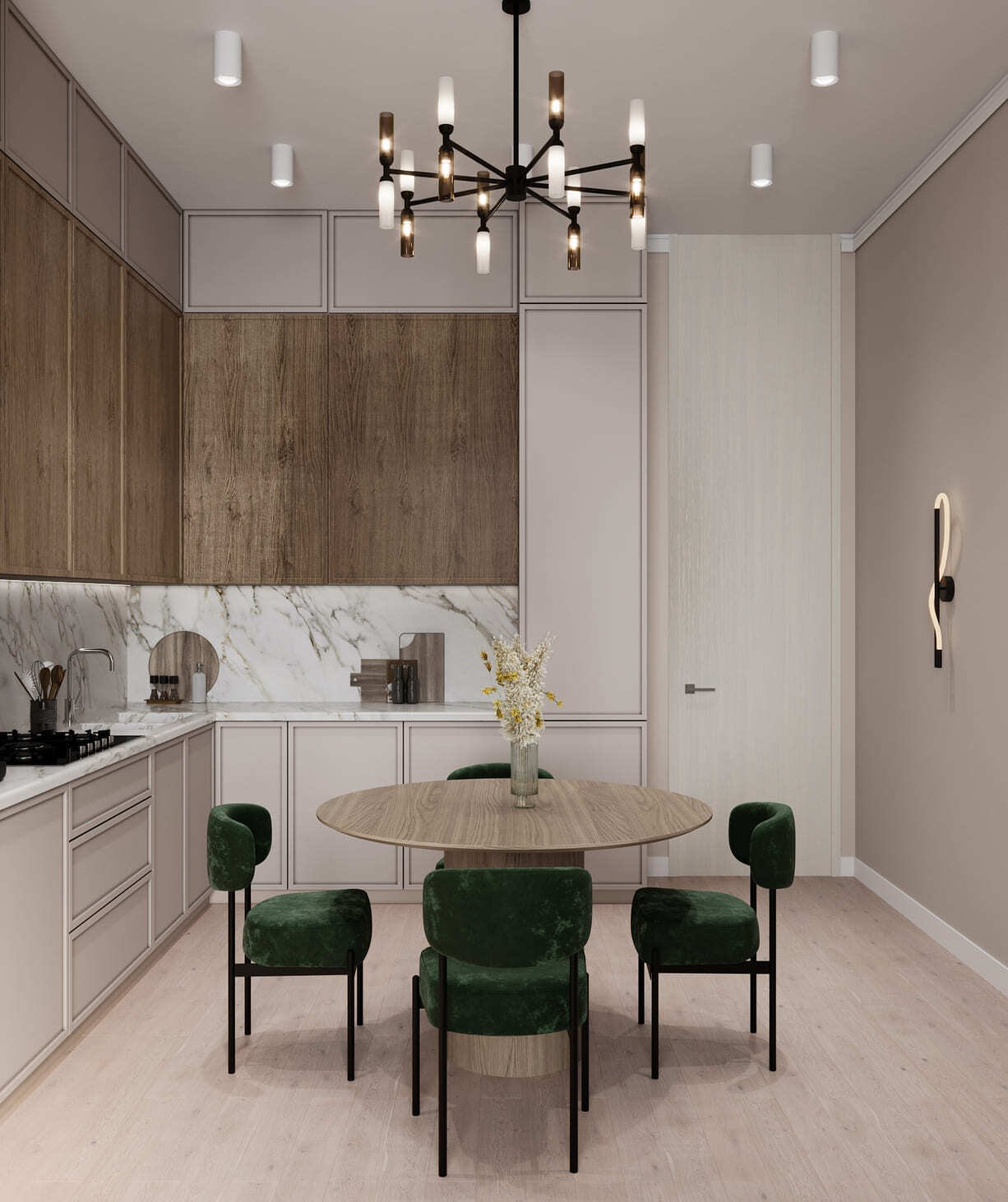 LOOK HOUSE. Modern Muf студия дизайна интерьера