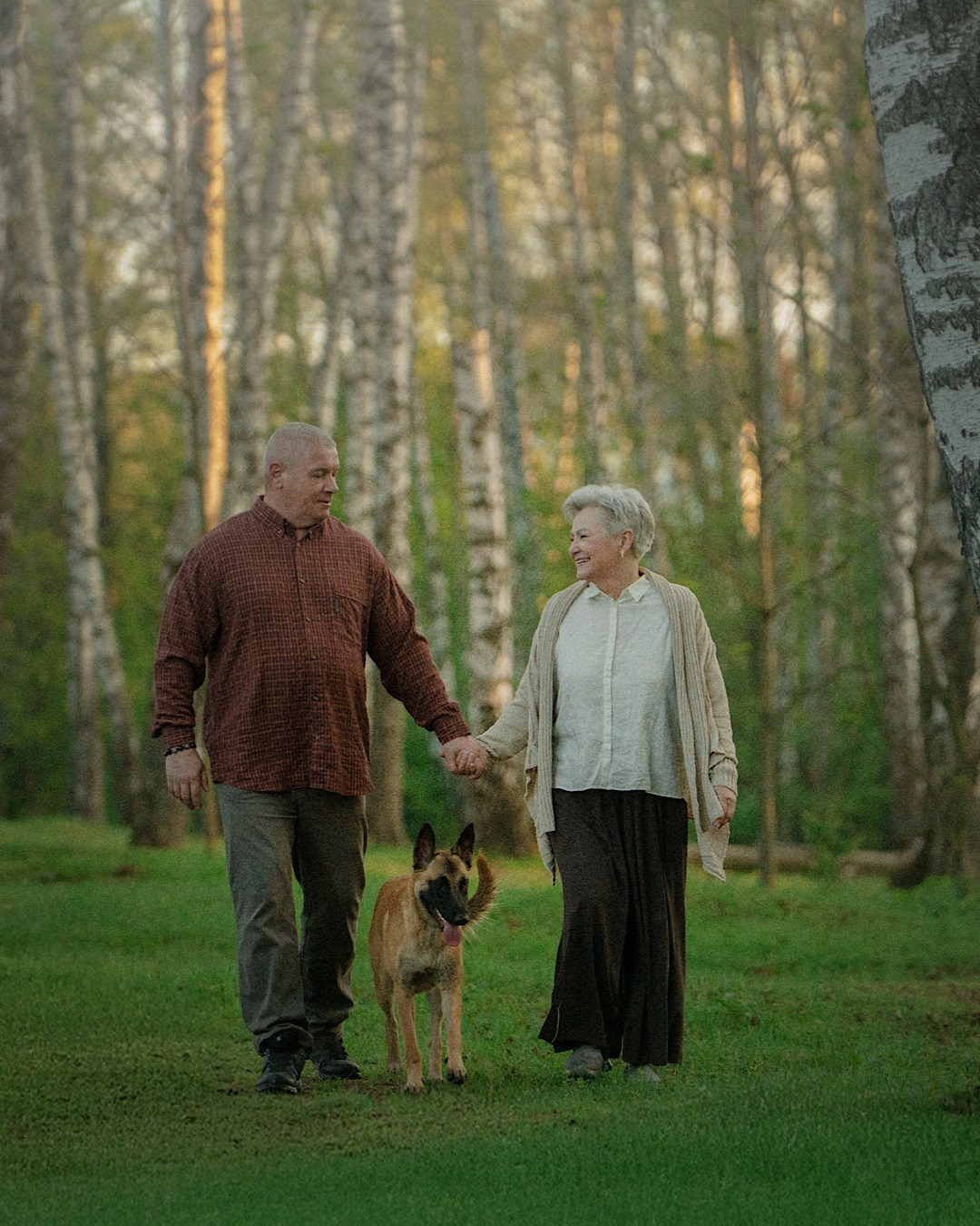 Наталья, Сергей и Уна. Фотограф анималист в Москве и Санкт-Петербурге Свиридова Анна