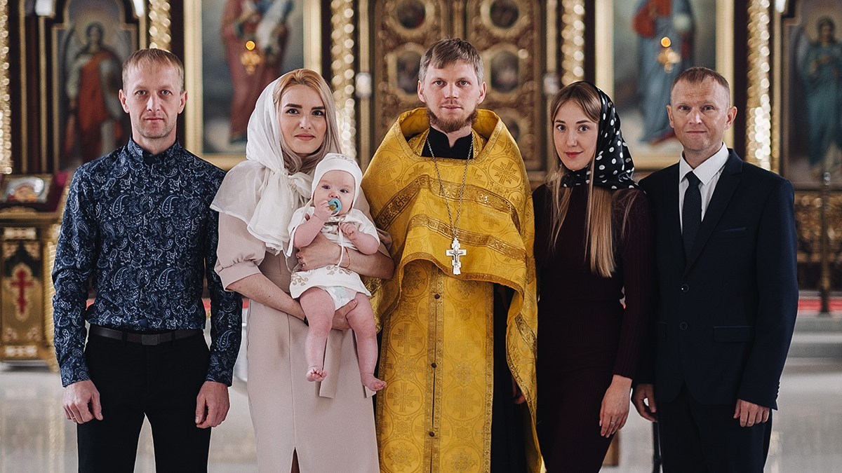 Крещение Ангелина Сергей Агата. Свадебный и семейный фотограф в Казани и Зеленодольске Ланочкин Илья