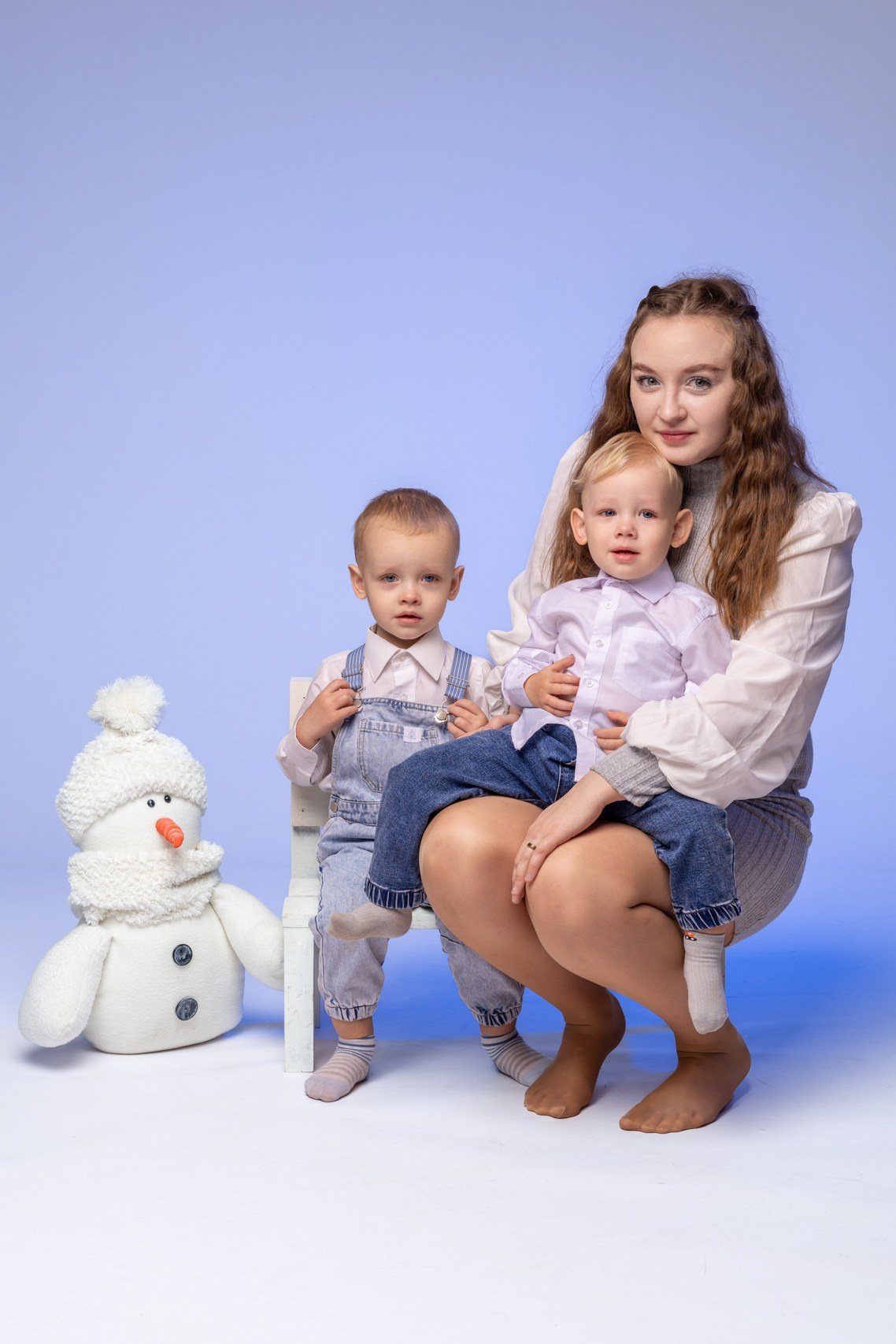 Новогодняя в студии. Семейный фотограф в Дзержинске Наталья Лаэтина