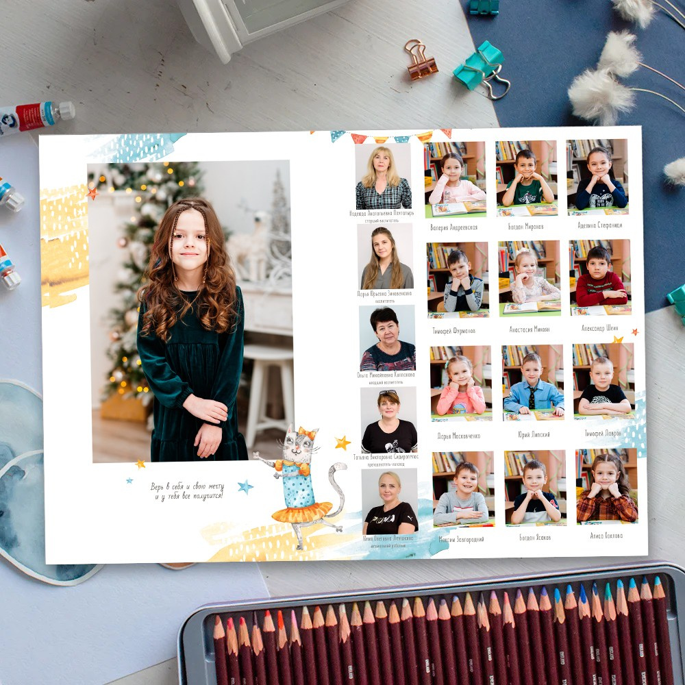 Выпускные альбомы из Детского Сада. Семейный и детский фотограф в Новороссийске Татьяна Крестина