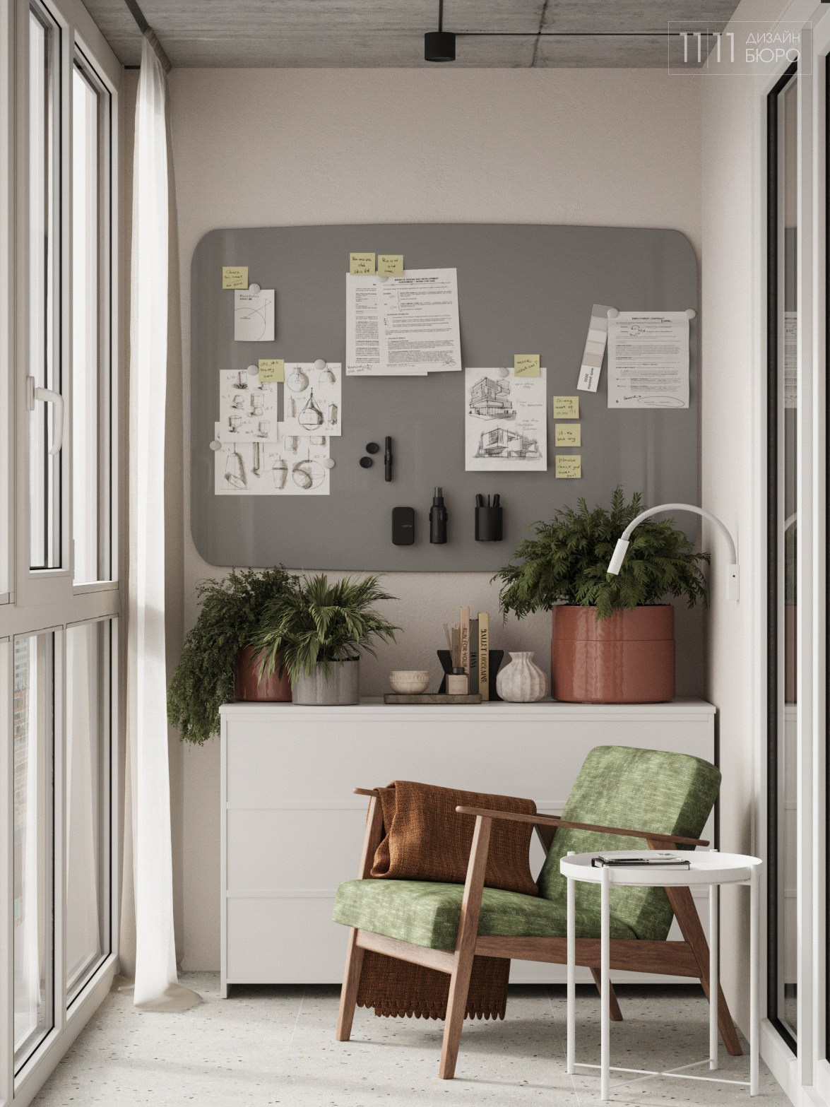 «Спокойная эклектика» — проект небольшой квартиры с яркой прихожей. Дизайн-бюро 11/11, дизайн интерьера с индивидуальным подходом во Владивостоке