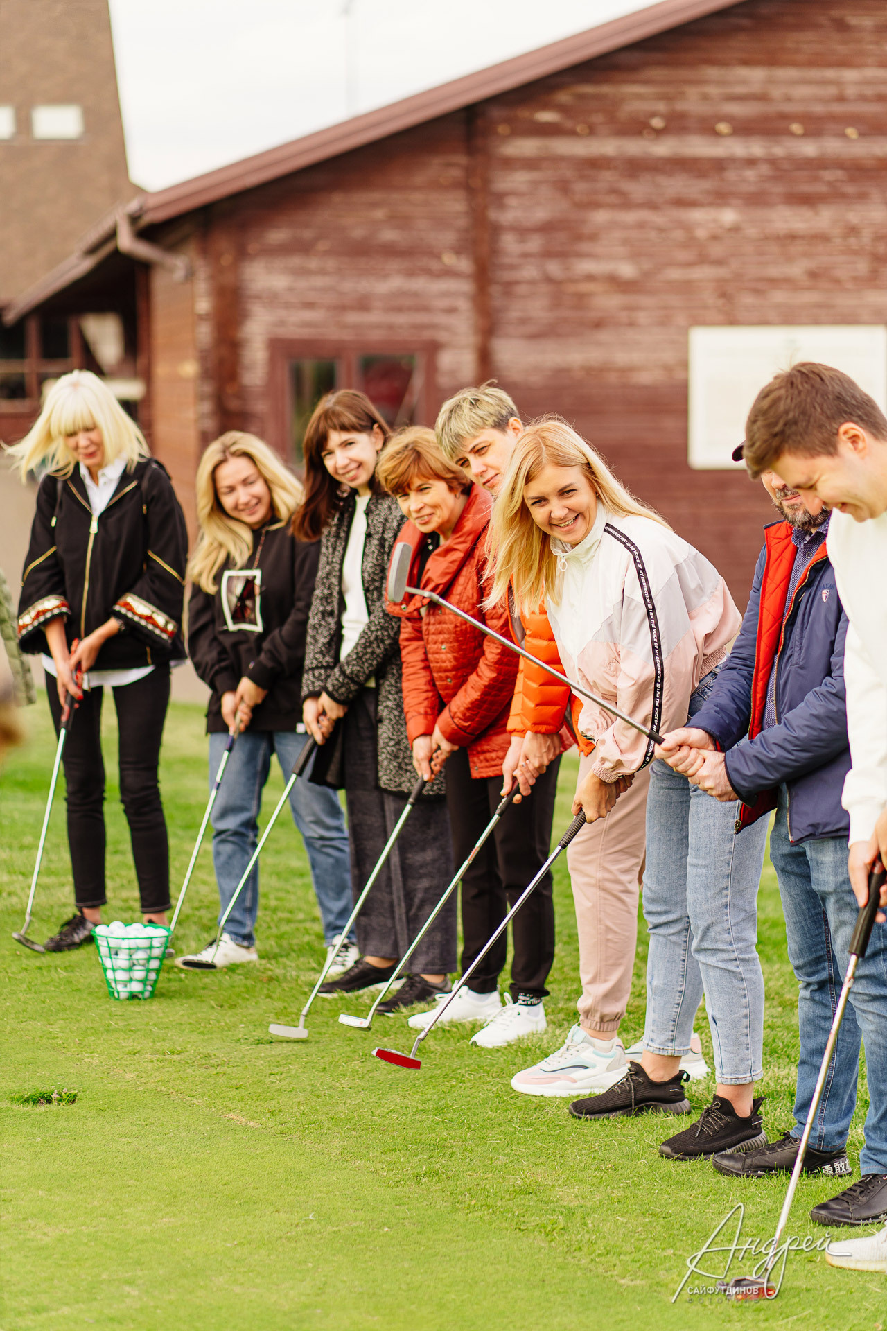 Тимбилдинг ГК Пульс. Гольфклуб. Свадебный и семейный фотограф в Ростове-на-Дону. Андрей Сайфутдинов