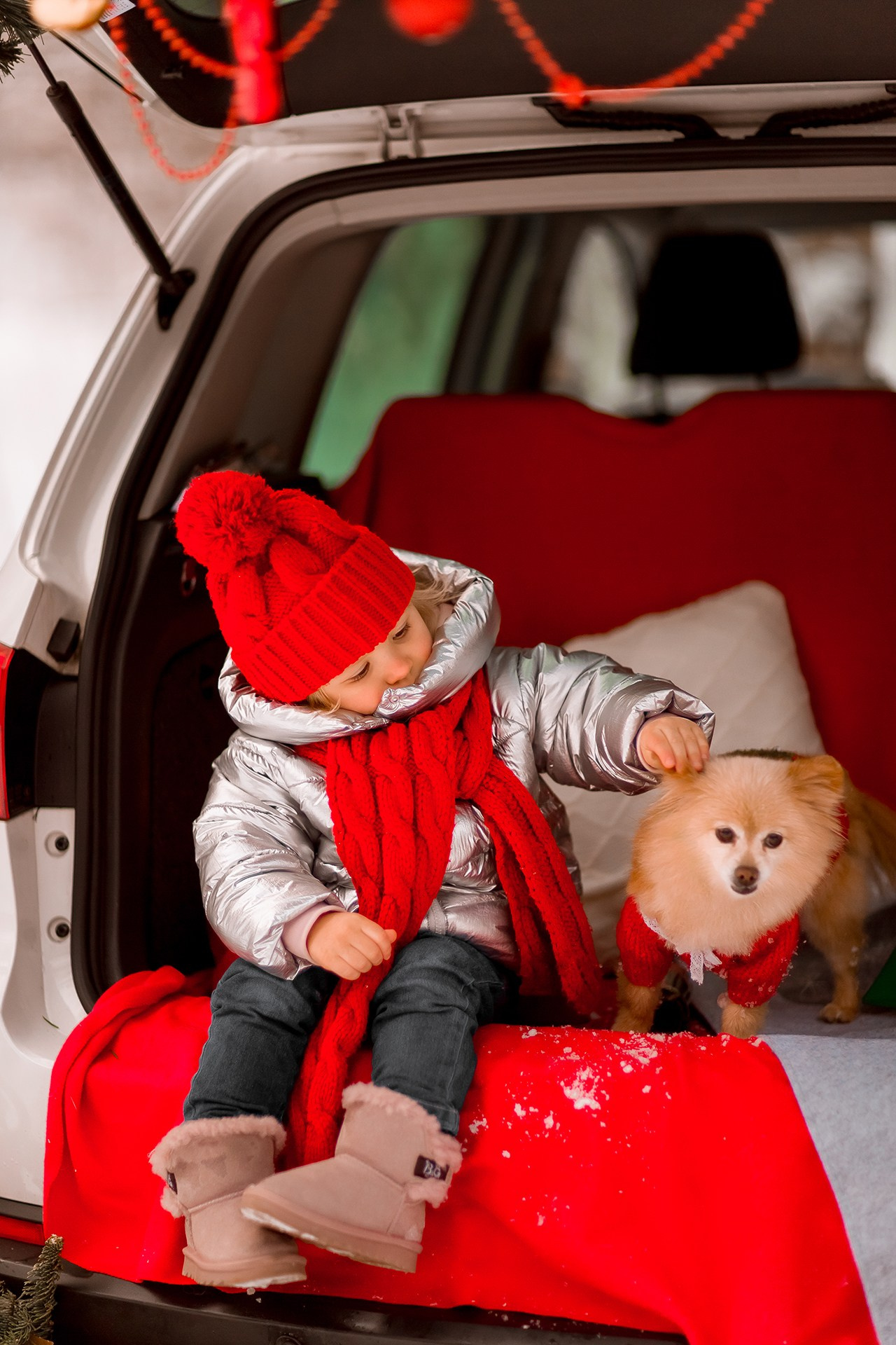 Зимние фотосессии. Katerina Schastlivaya